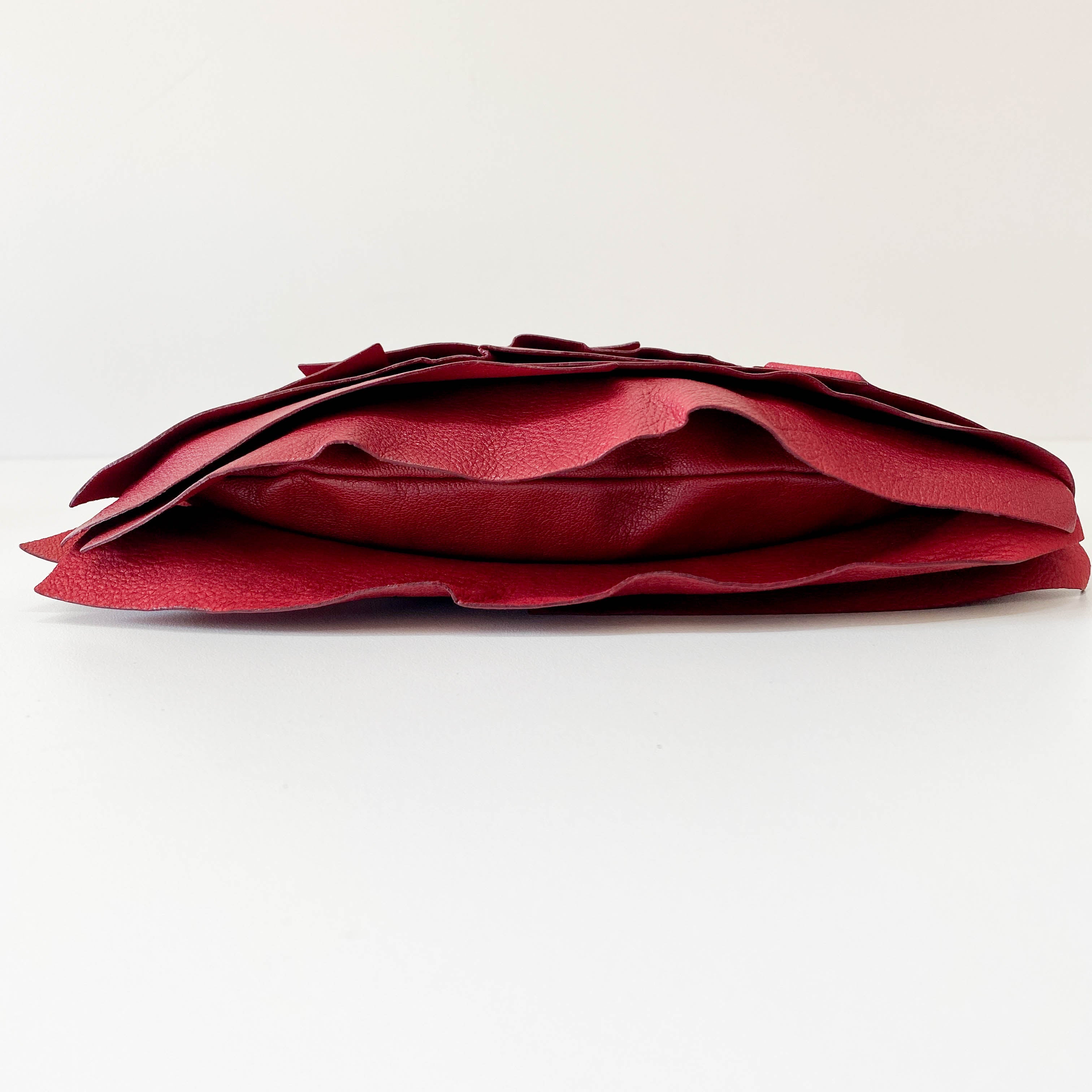 Mombasa Saint-Tropez Red Leather Hand Bag