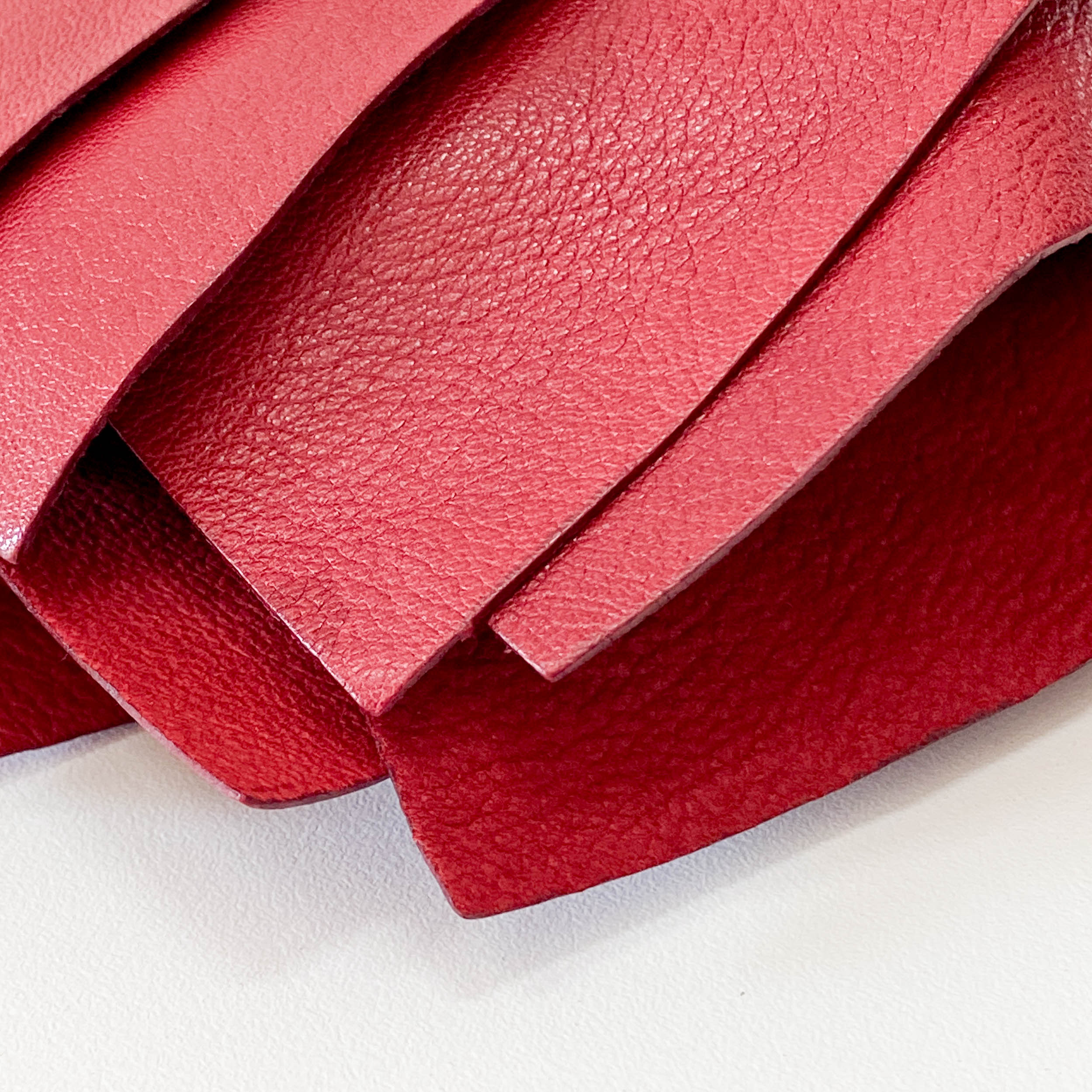 Mombasa Saint-Tropez Red Leather Hand Bag