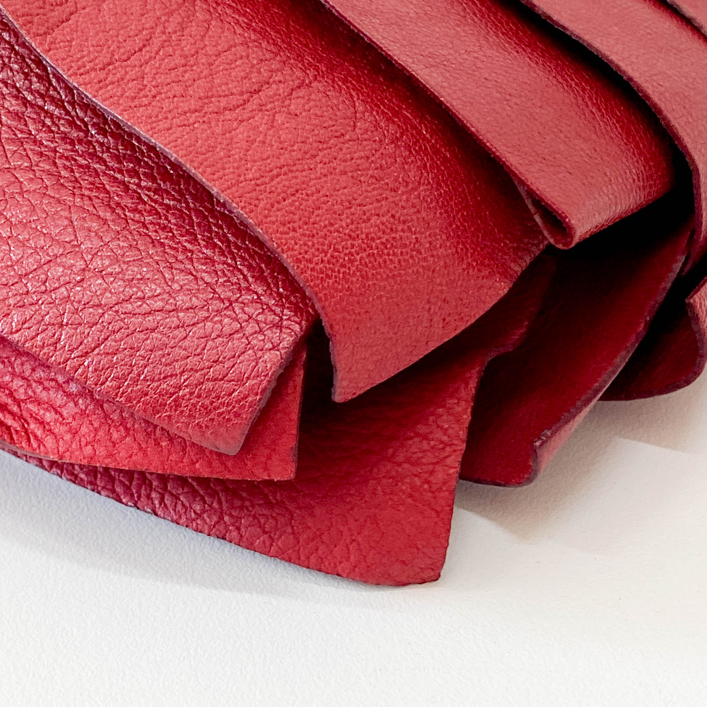 Mombasa Saint-Tropez Red Leather Hand Bag