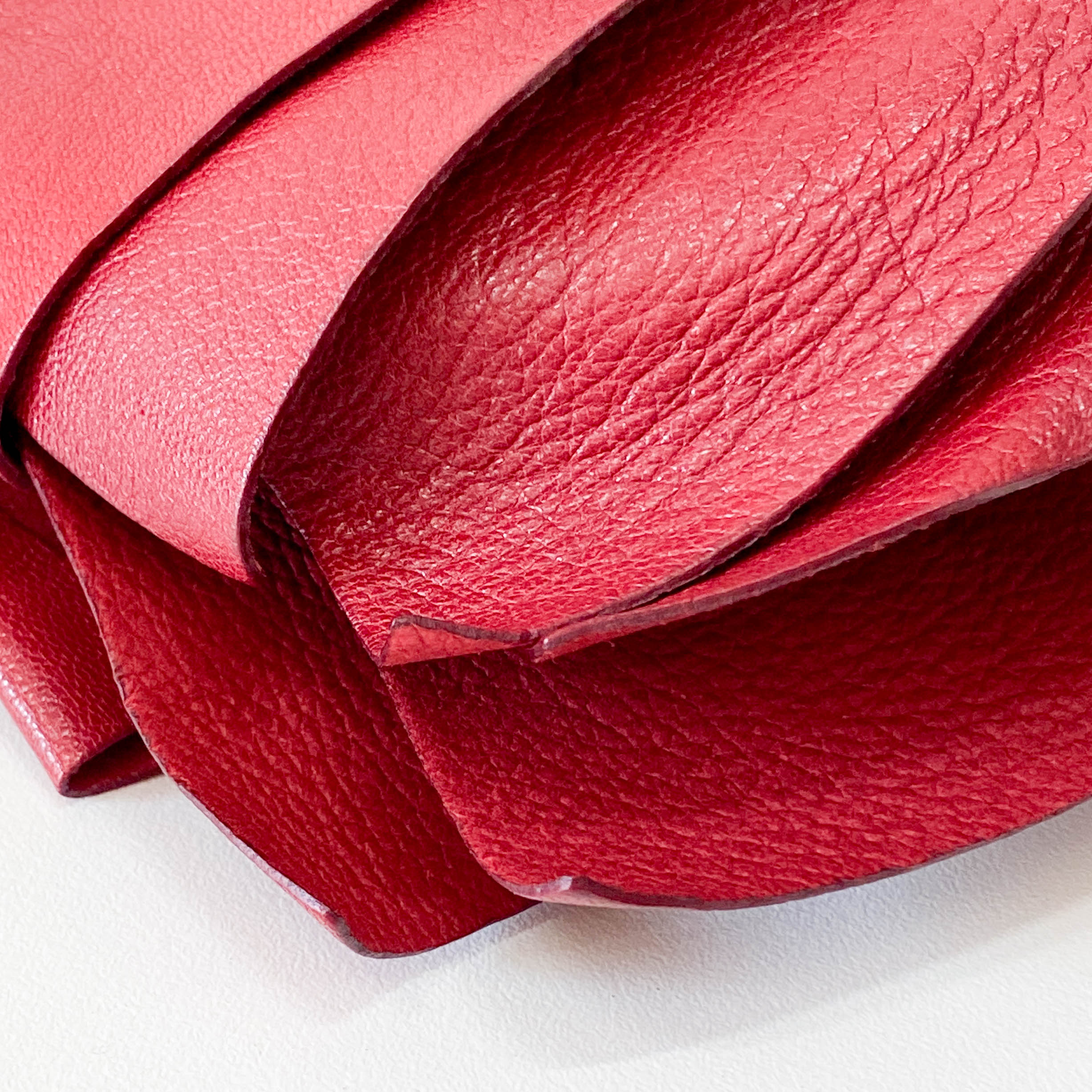 Mombasa Saint-Tropez Red Leather Hand Bag