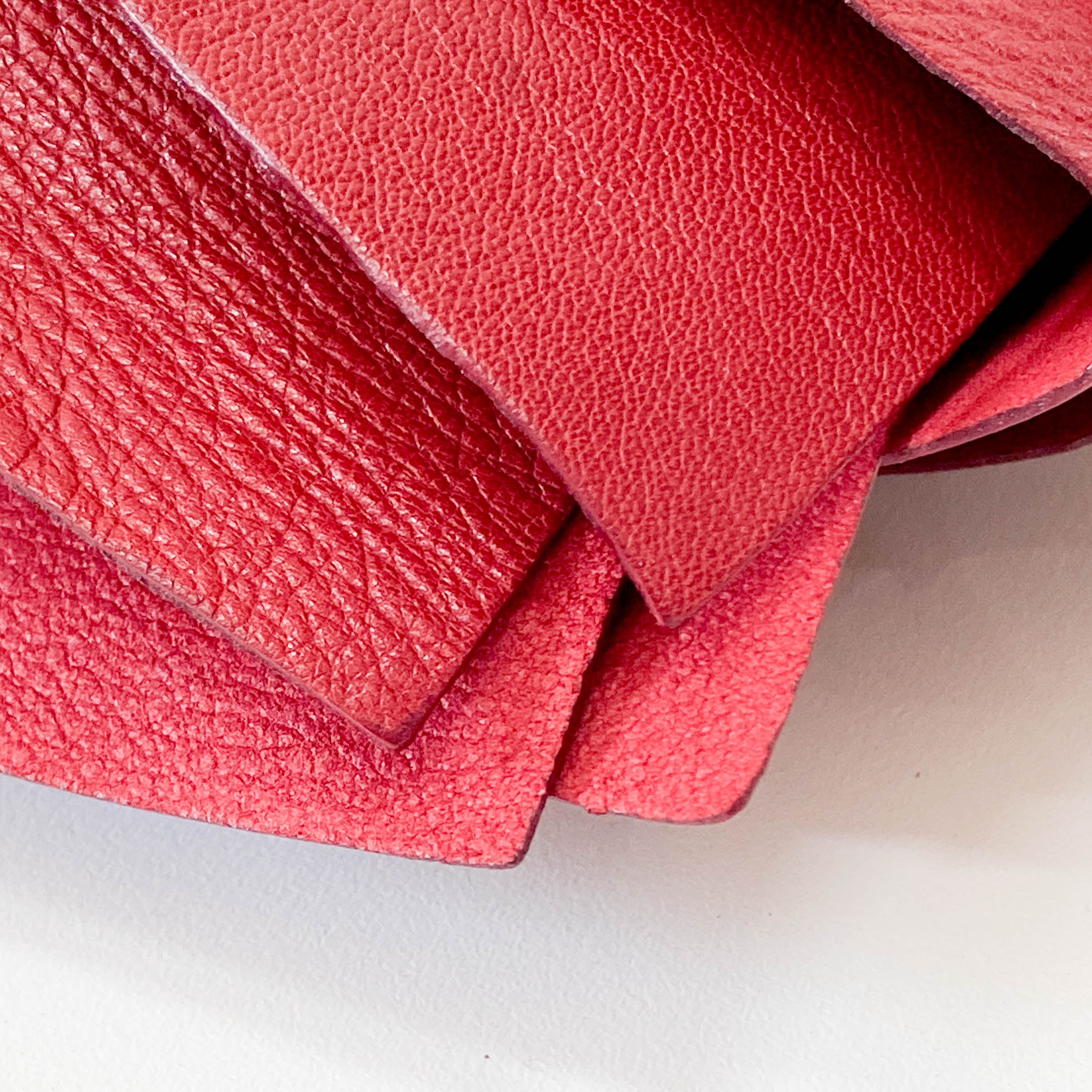 Mombasa Saint-Tropez Red Leather Hand Bag