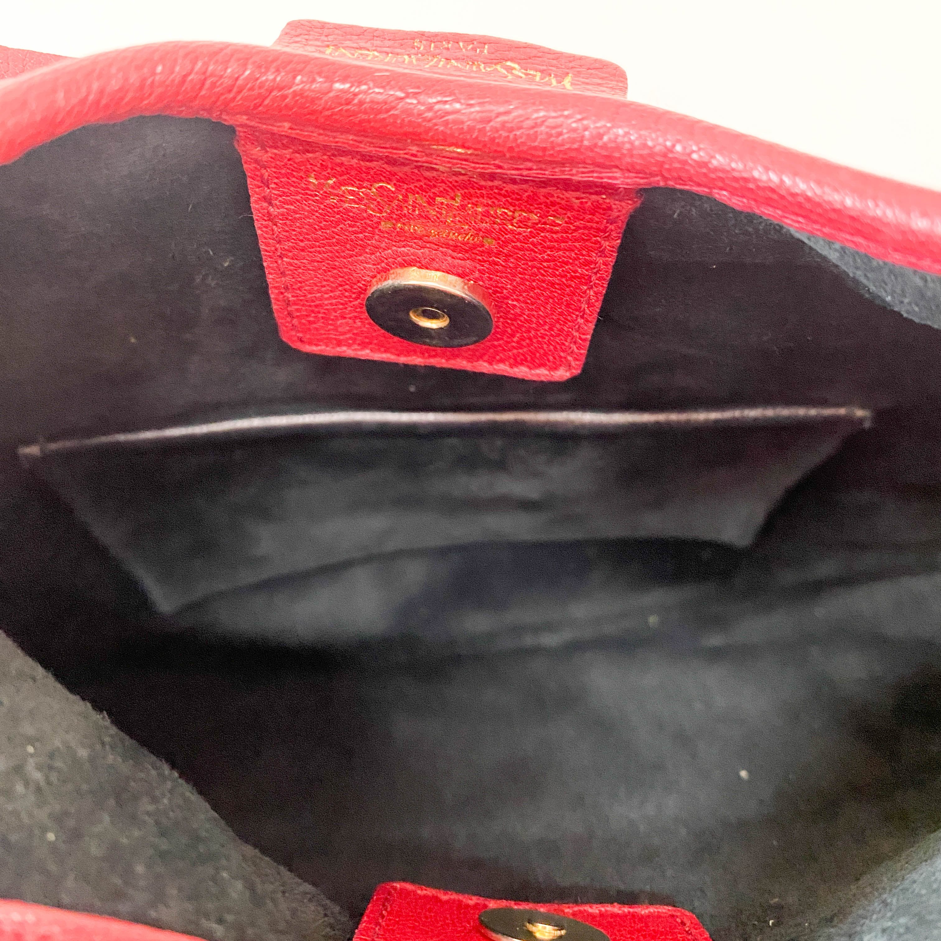 Mombasa Saint-Tropez Red Leather Hand Bag