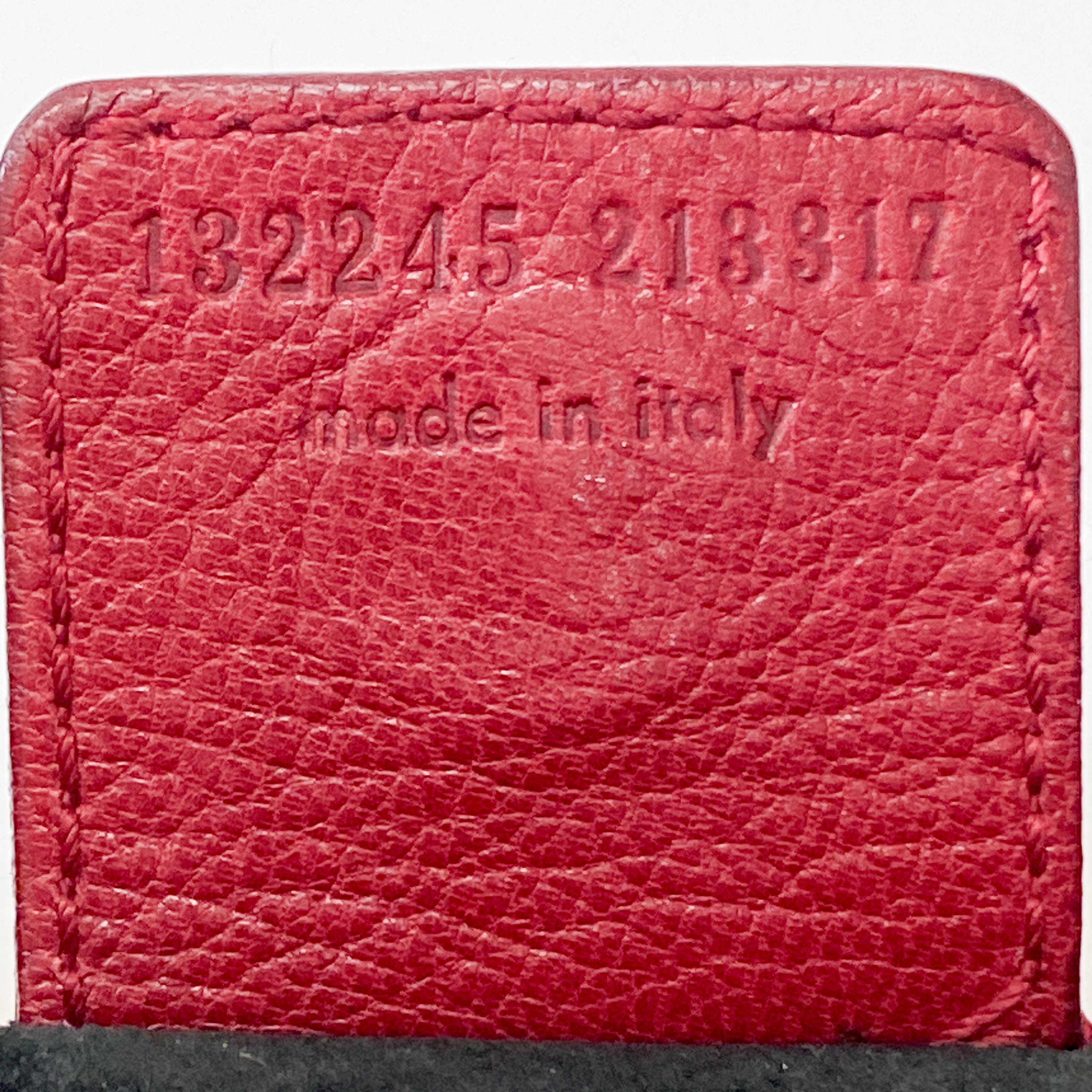 Mombasa Saint-Tropez Red Leather Hand Bag