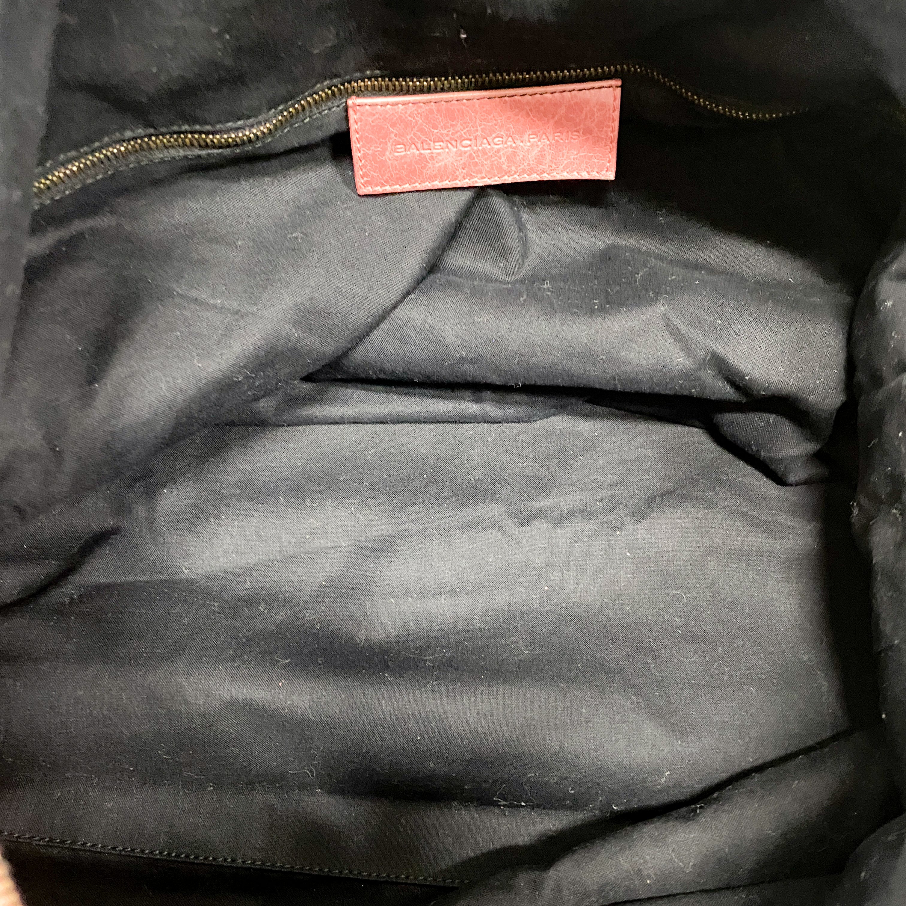 Motorcycle Pink Leather Tote Bag