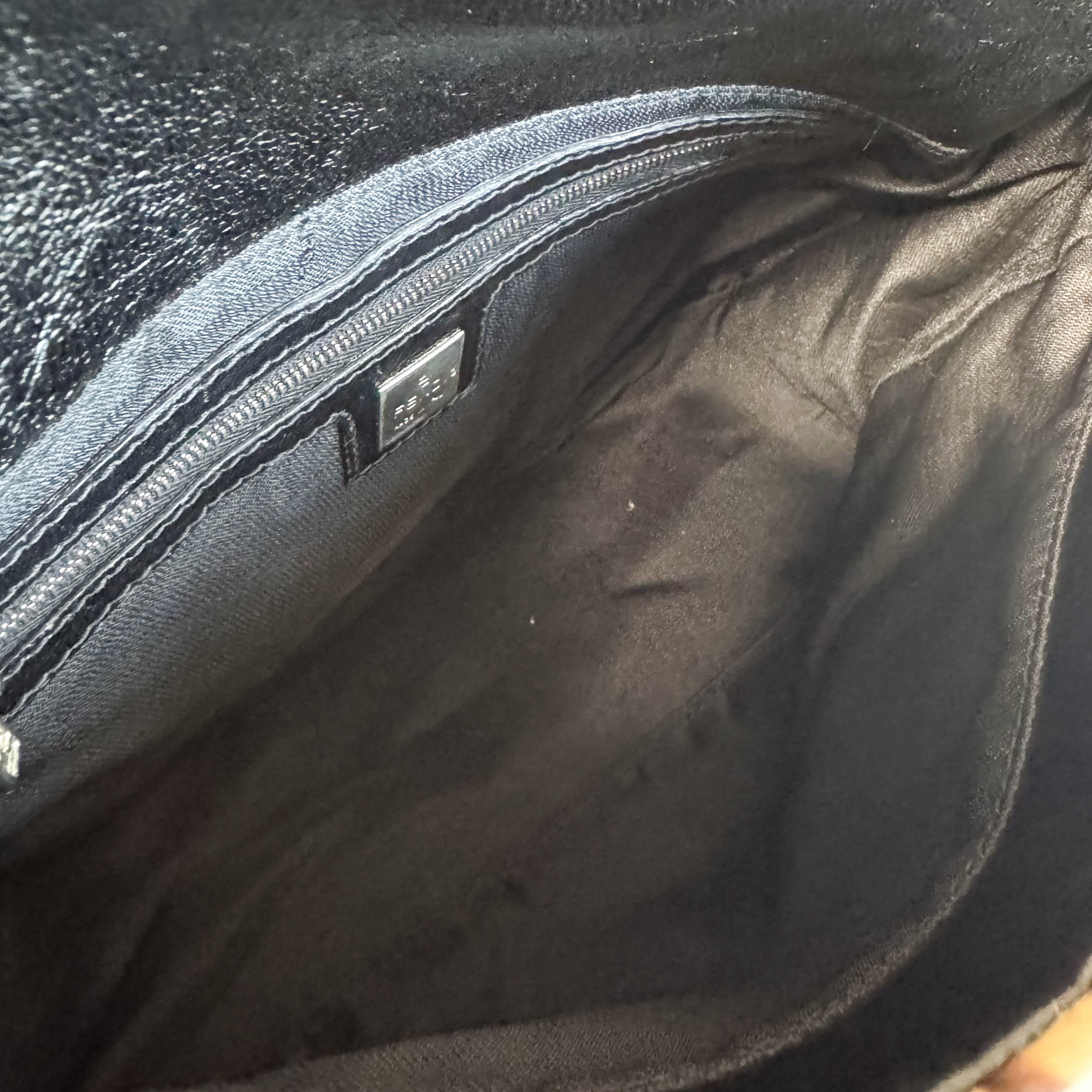 Mamma Baguette Leopard Pony Hair Shoulder Bag