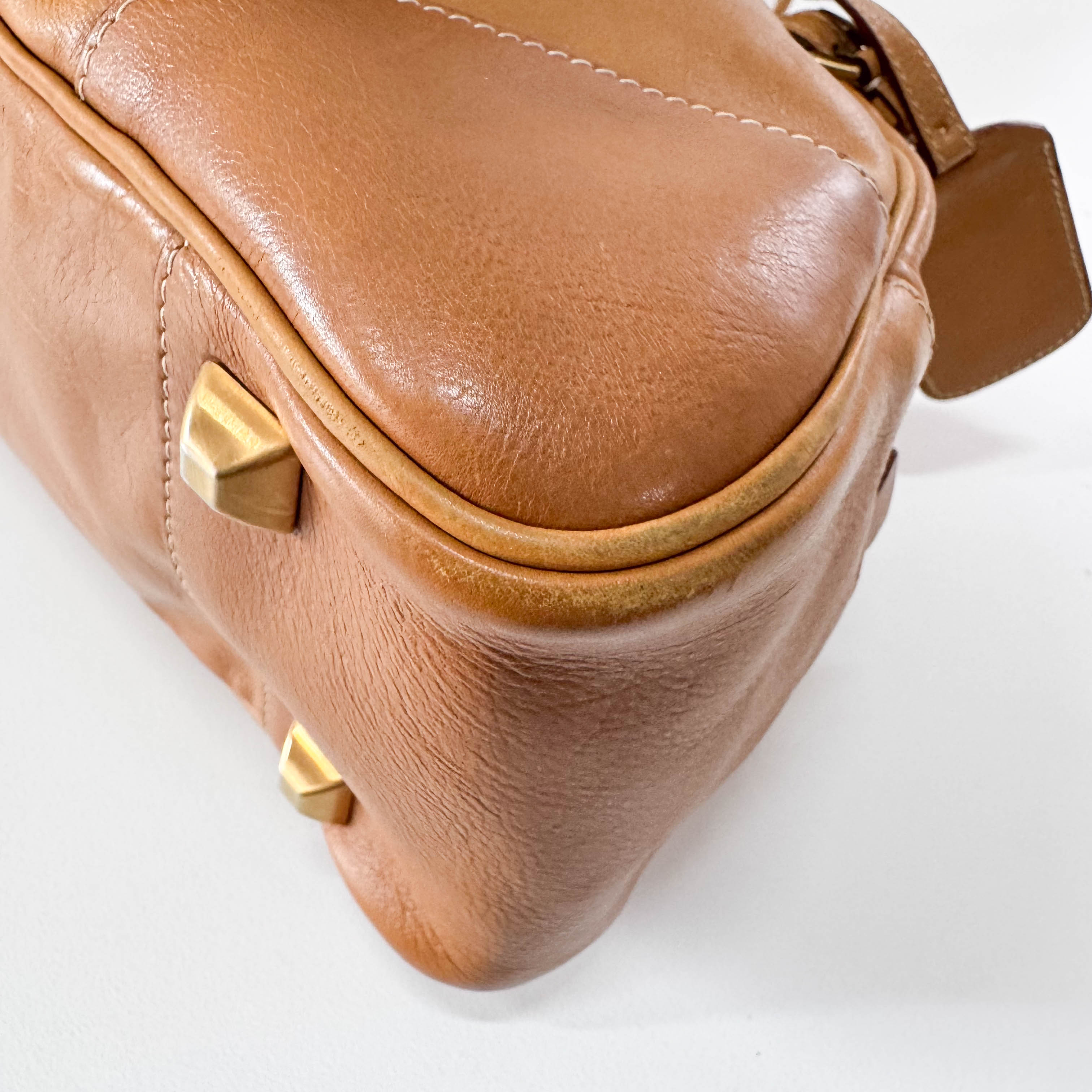 Archive Brown Leather Shoulder Bag