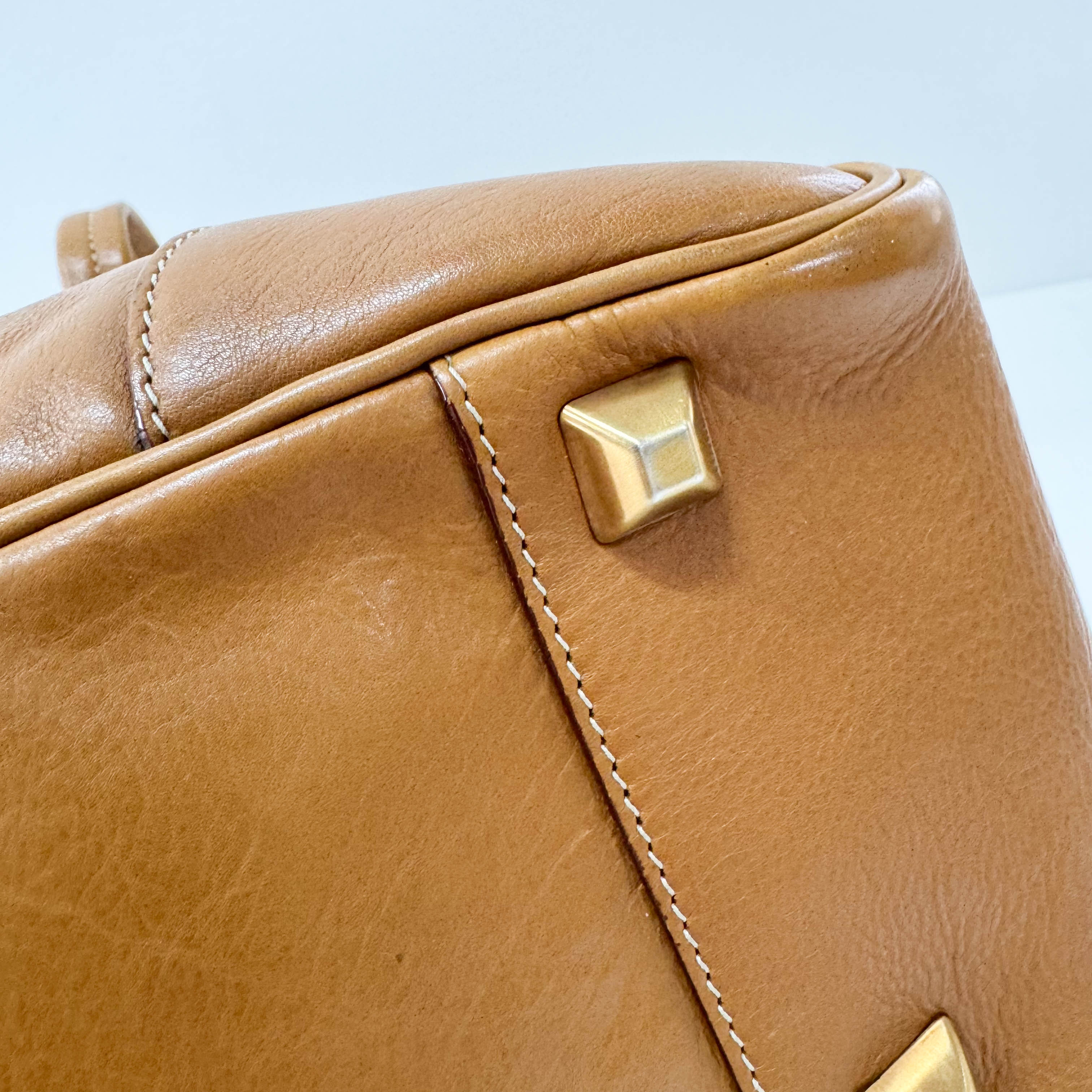 Archive Brown Leather Shoulder Bag