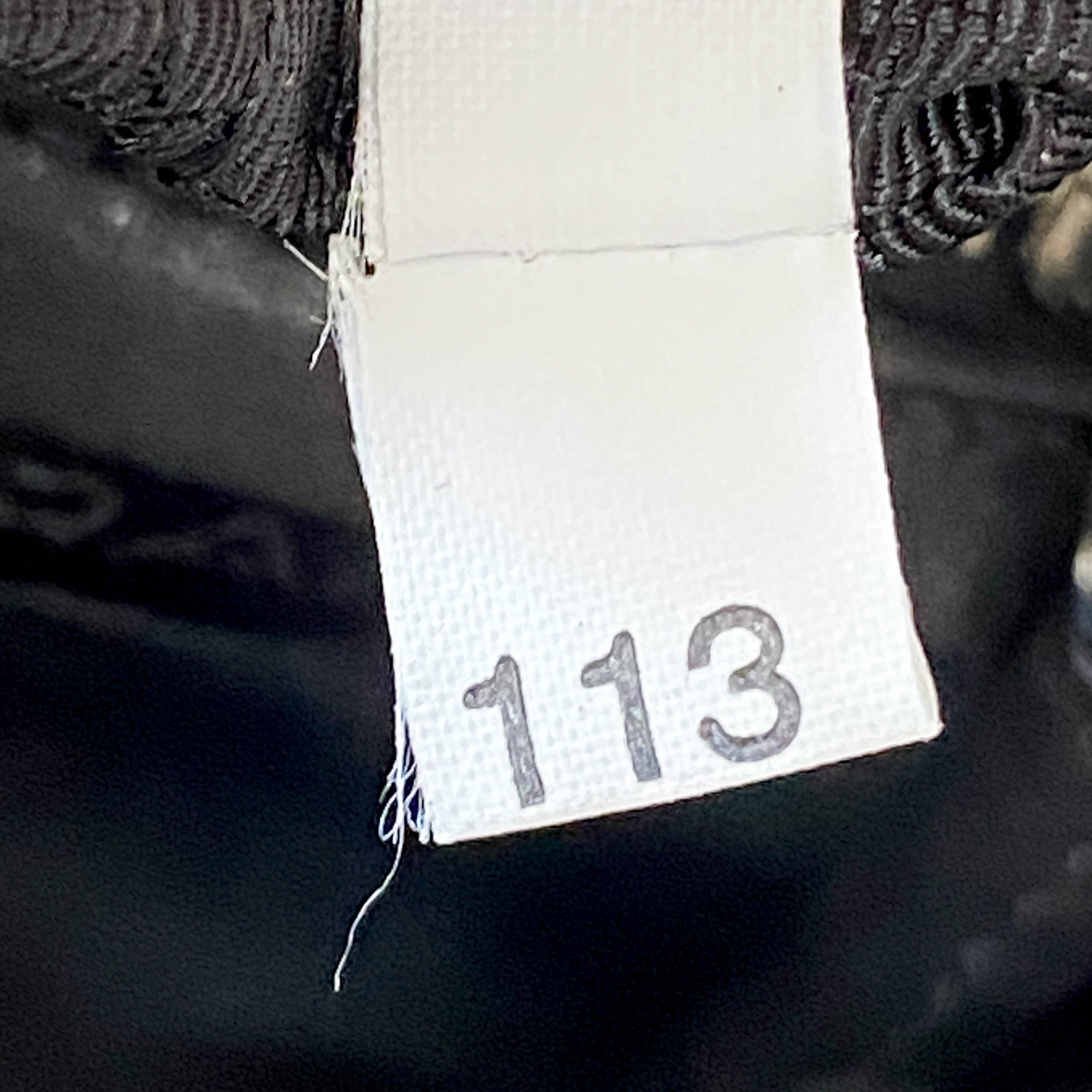 Black Nylon & Leather Shoulder Bag