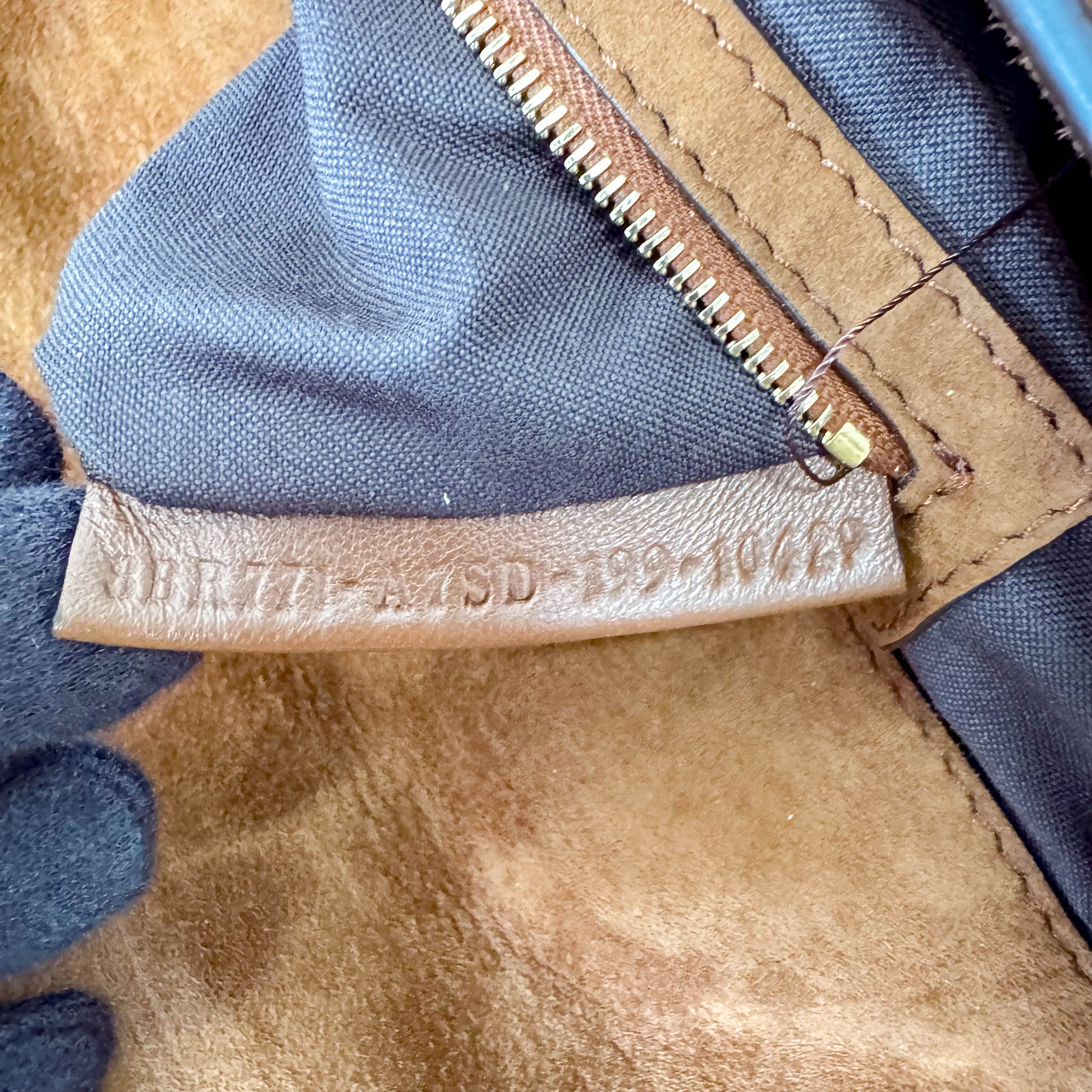 Large Baguette Suede Chain Strap Bag