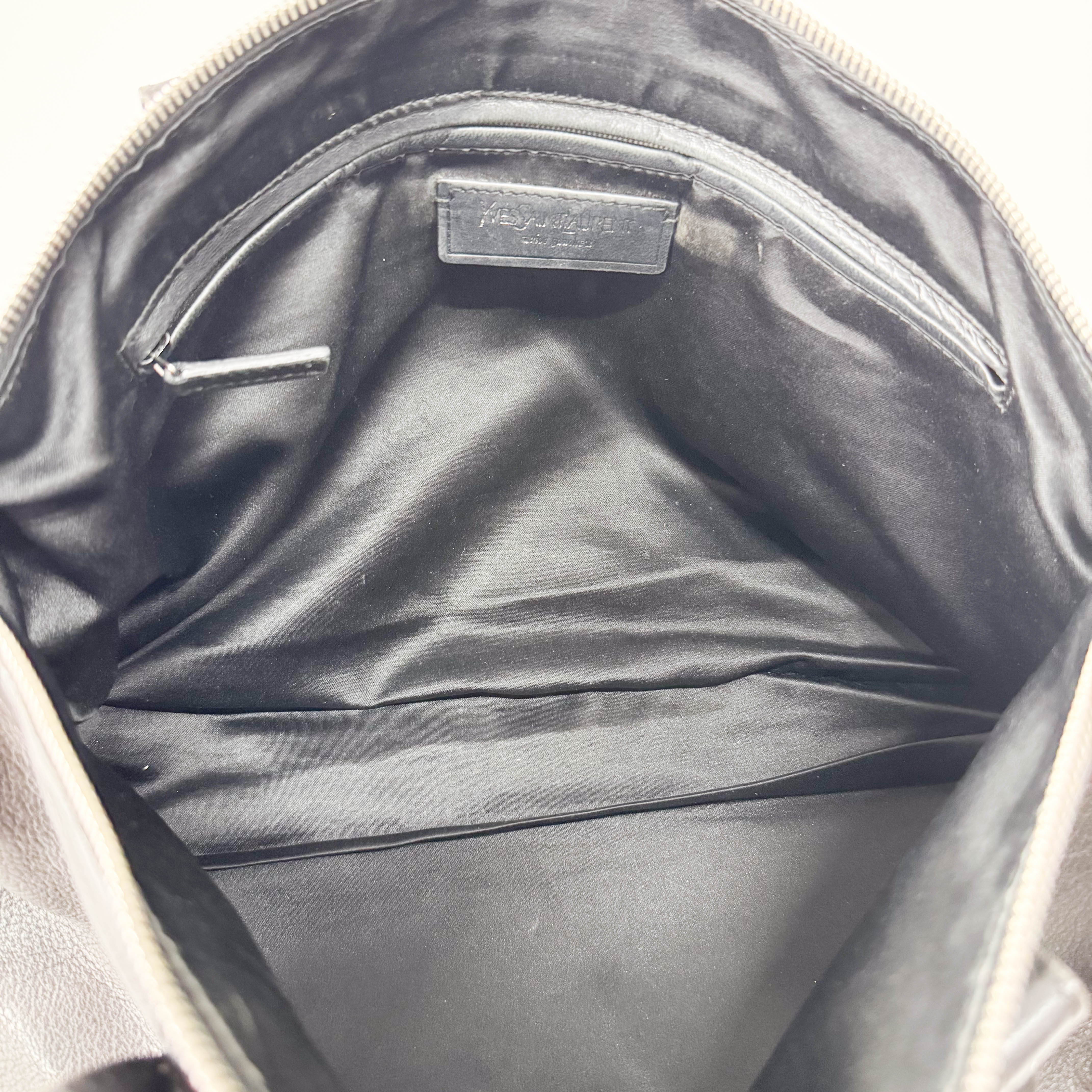 Black Leather Studs Shoulder Bag