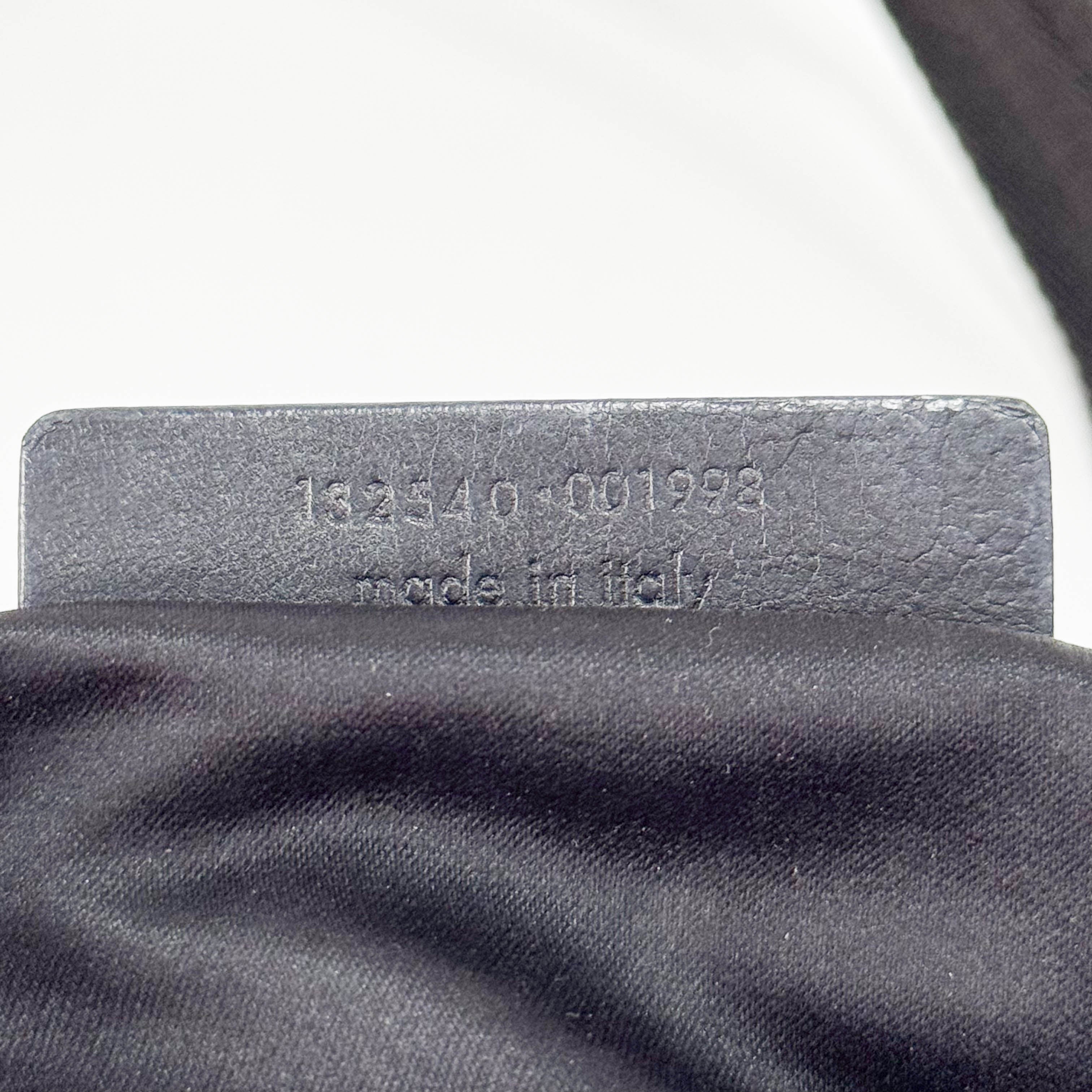 Black Leather Studs Shoulder Bag