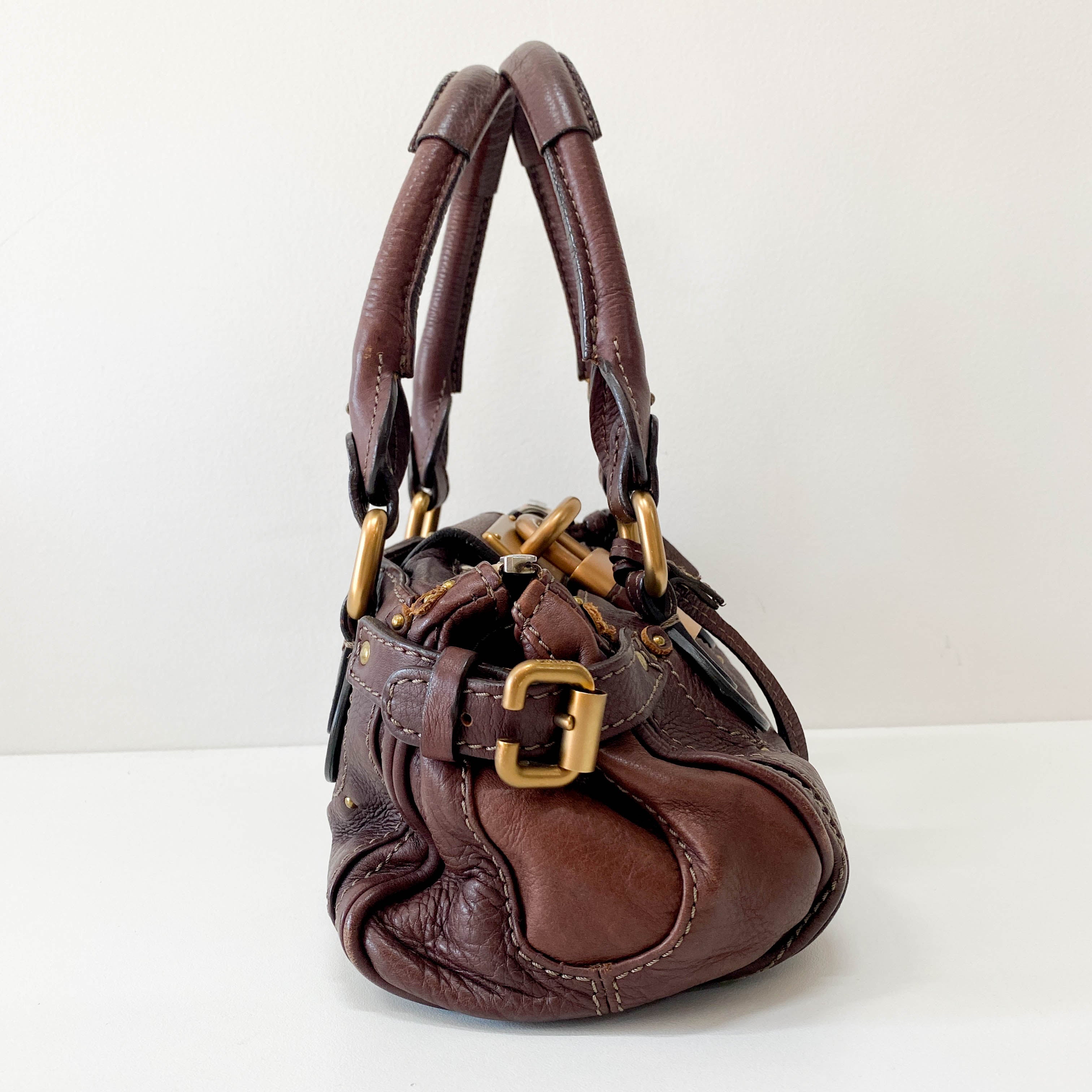 Paddington Mini Brown Shoulder Bag