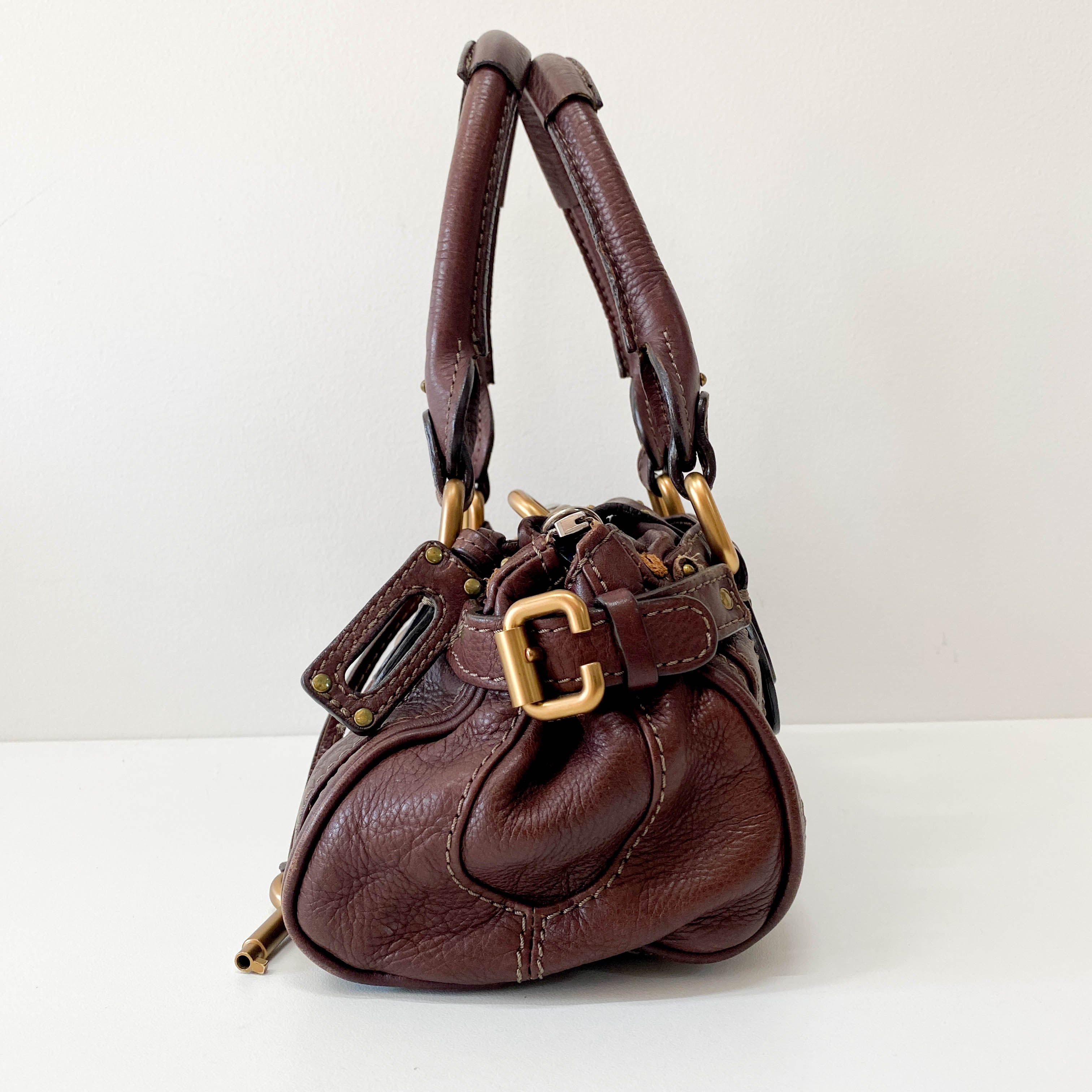 Paddington Mini Brown Shoulder Bag