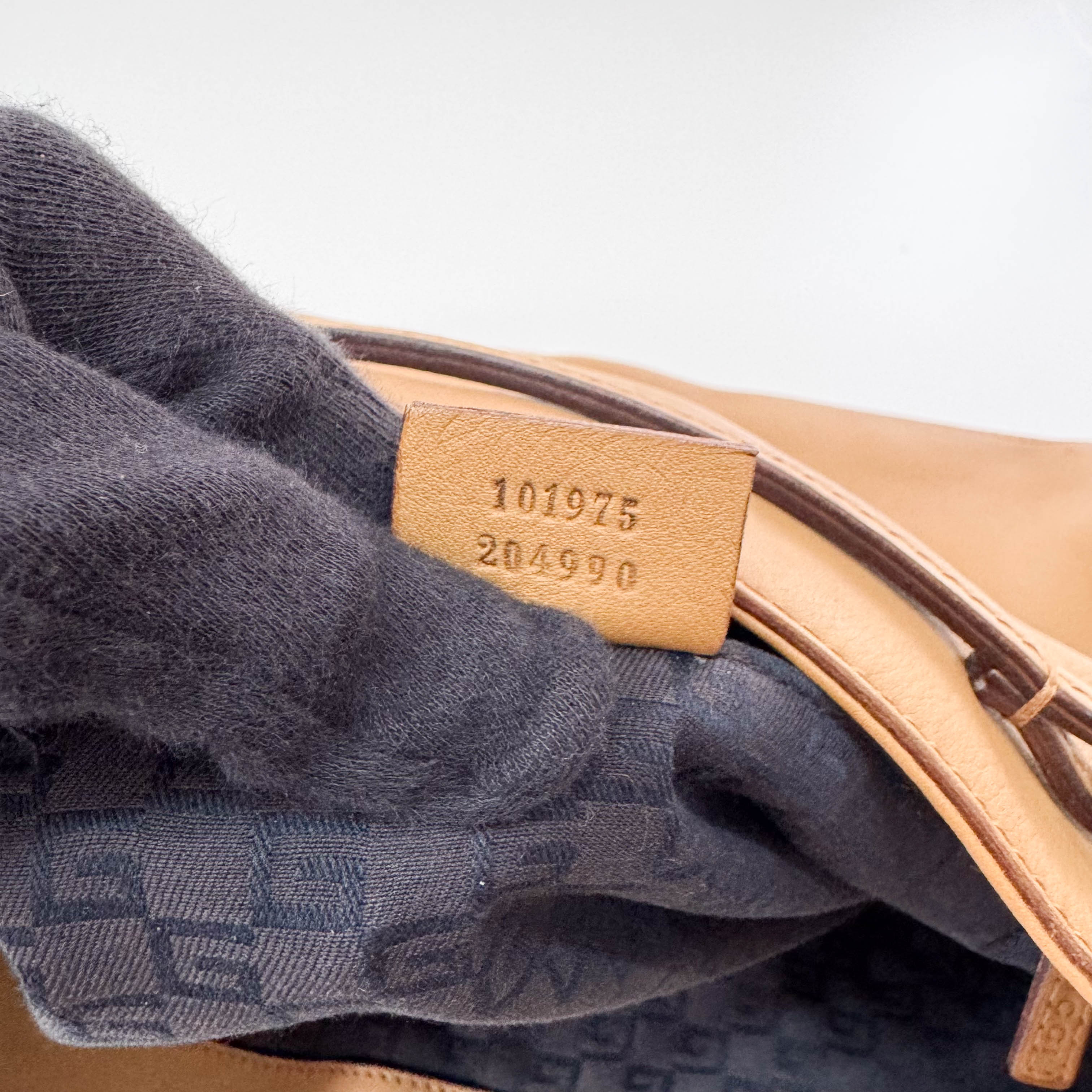 Horsebit Hobo Brown Leather Shoulder Bag