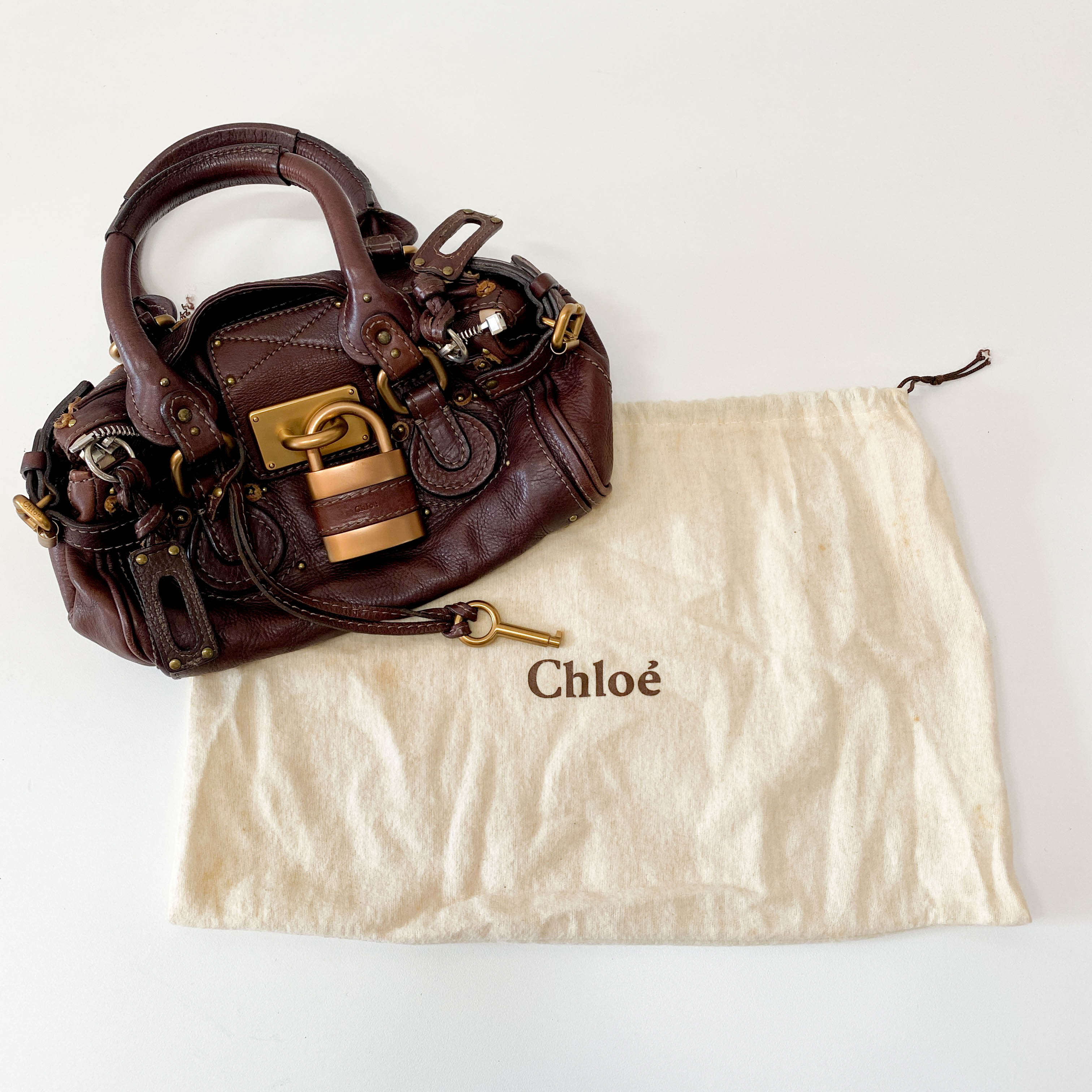 Paddington Mini Brown Shoulder Bag