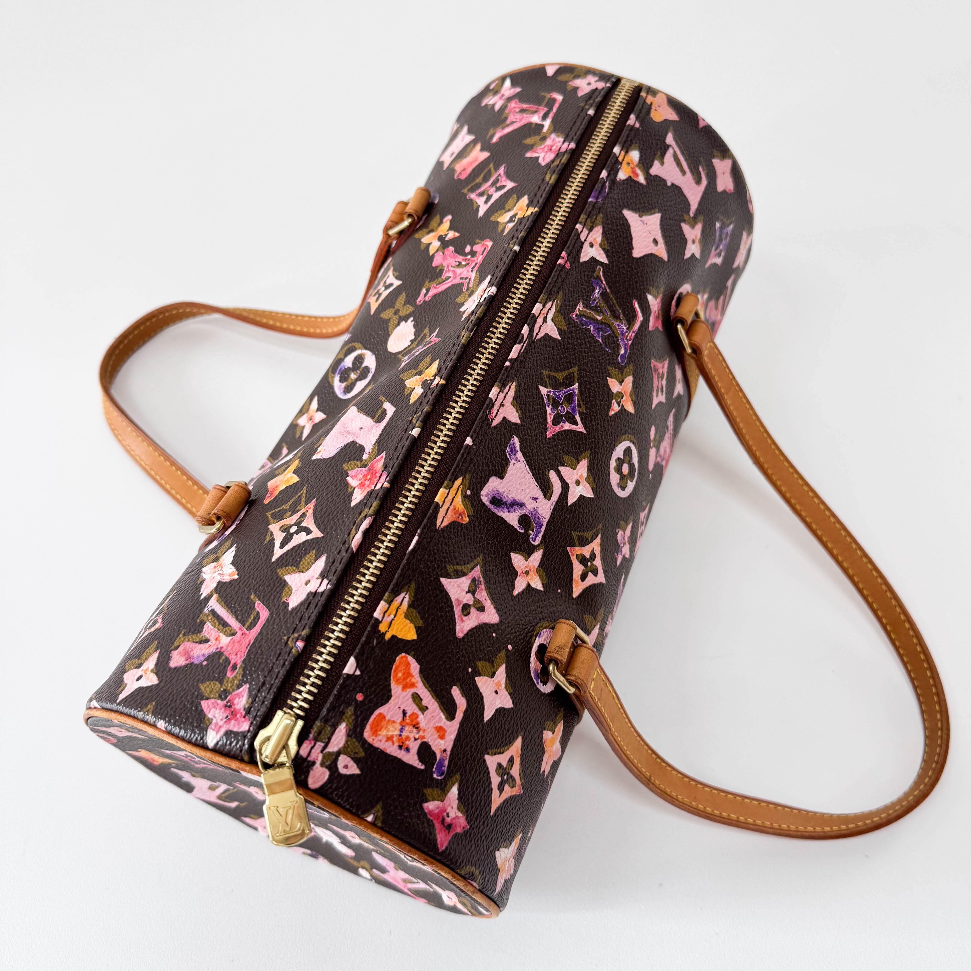 Takashi Murakami 2008 Watercolor Papillon handbag