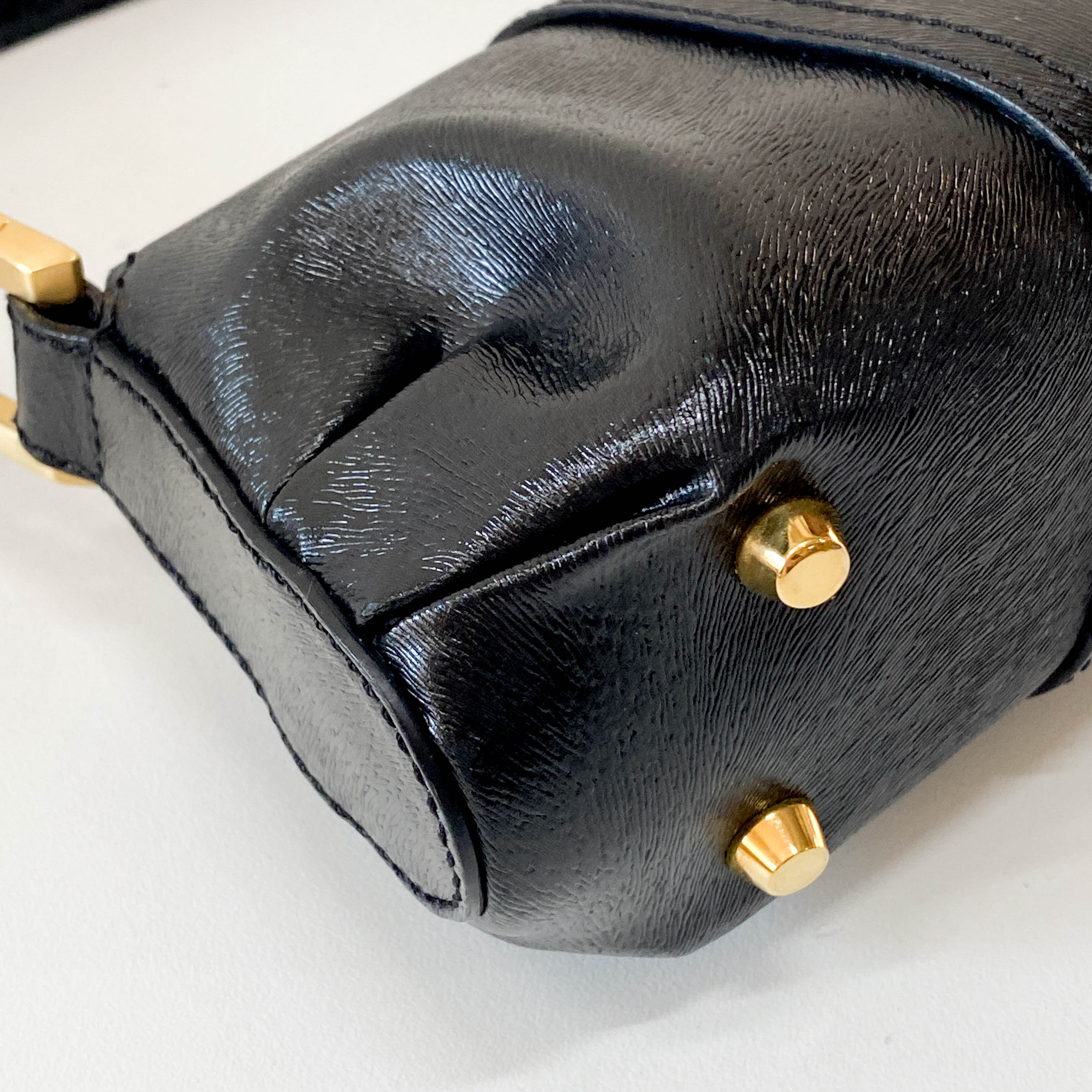 Mini Black Leather Bag