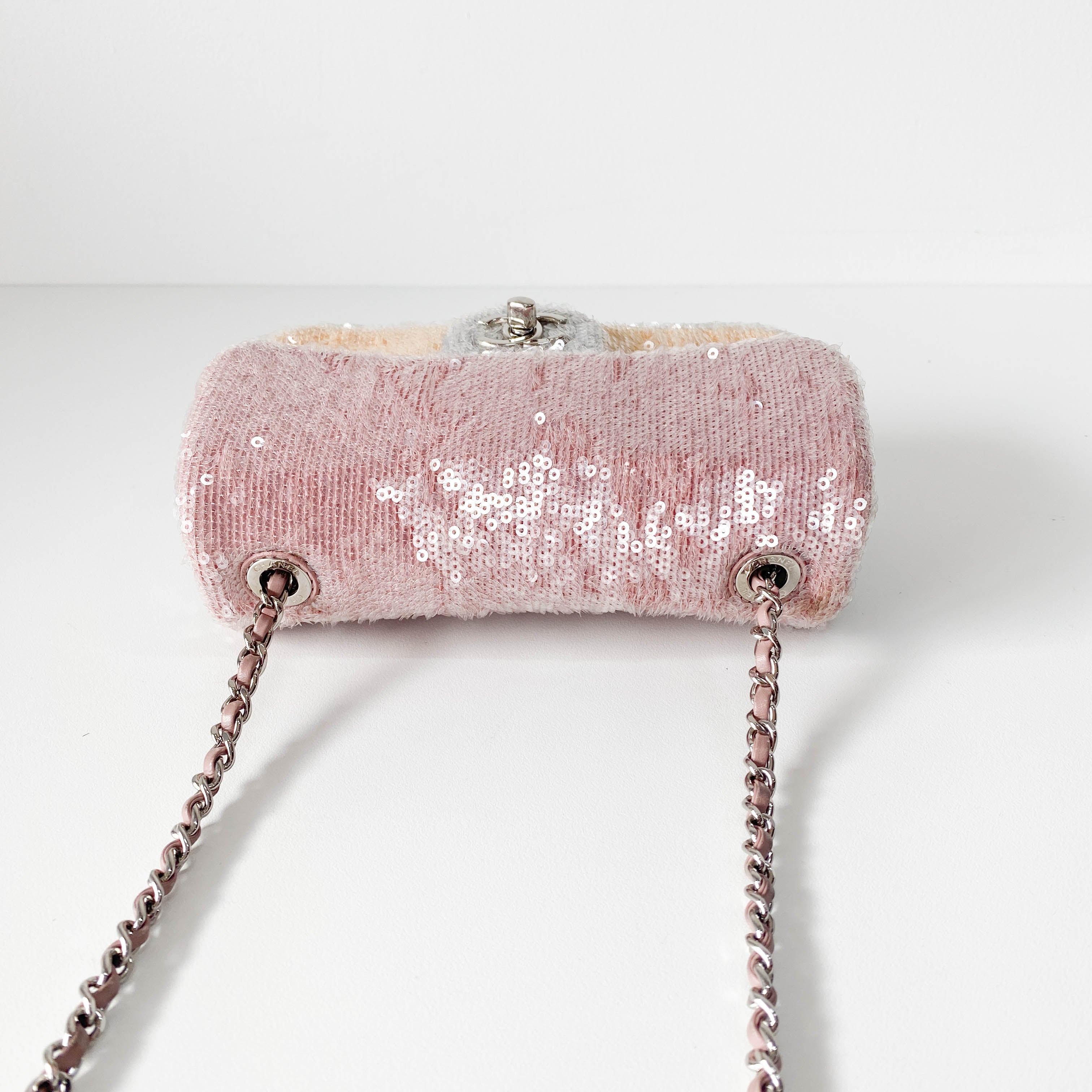 Small Waterfall Timeless Classic Sequin Bag
