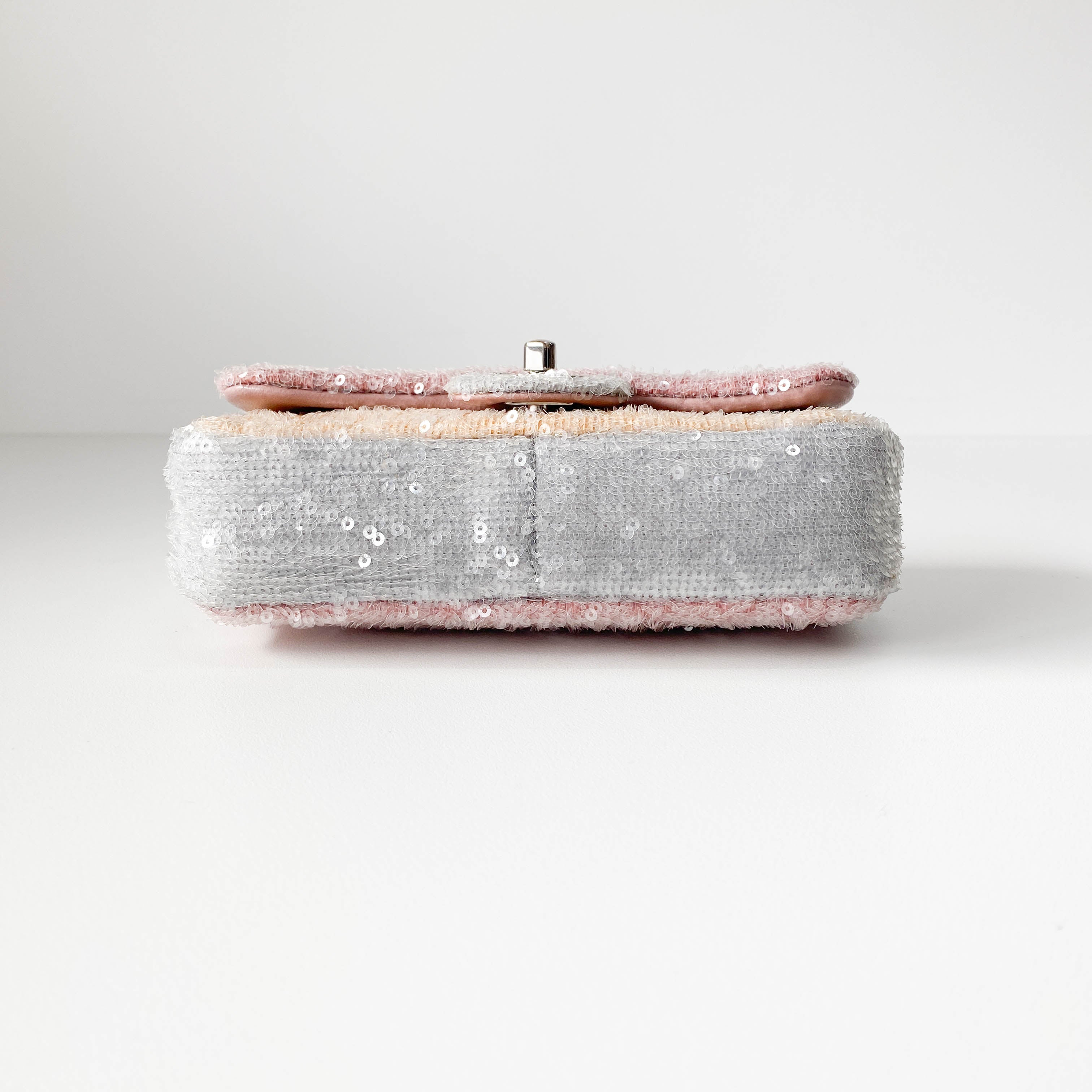 Small Waterfall Timeless Classic Sequin Bag