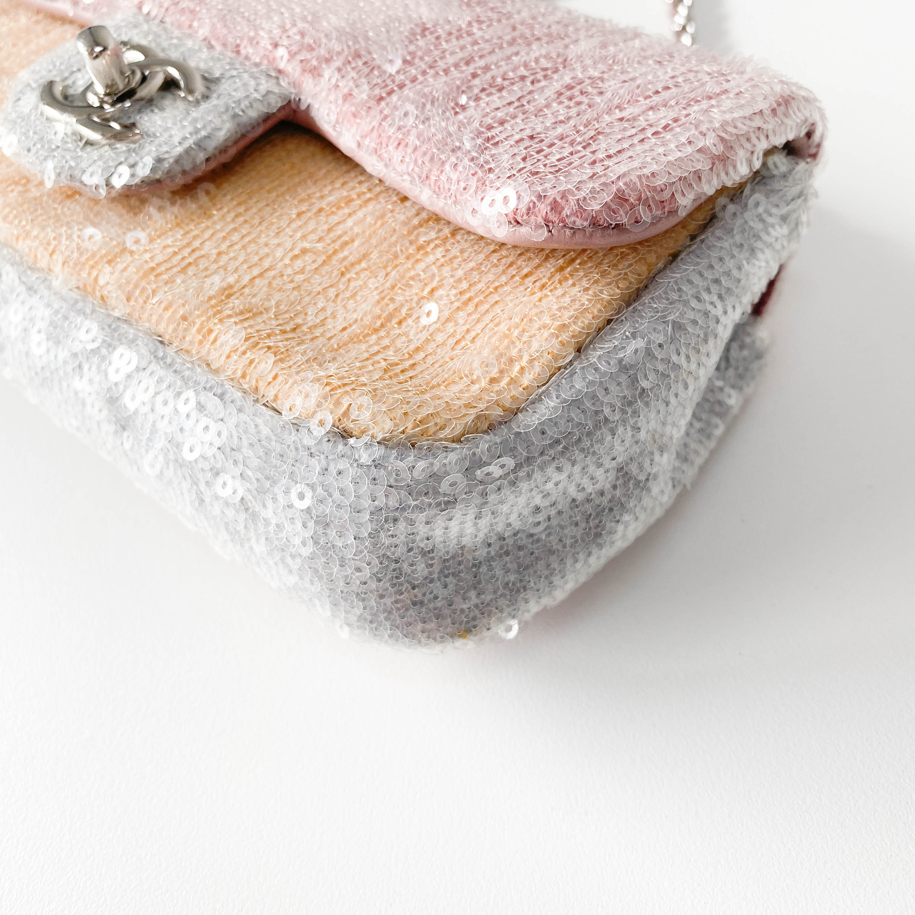 Small Waterfall Timeless Classic Sequin Bag