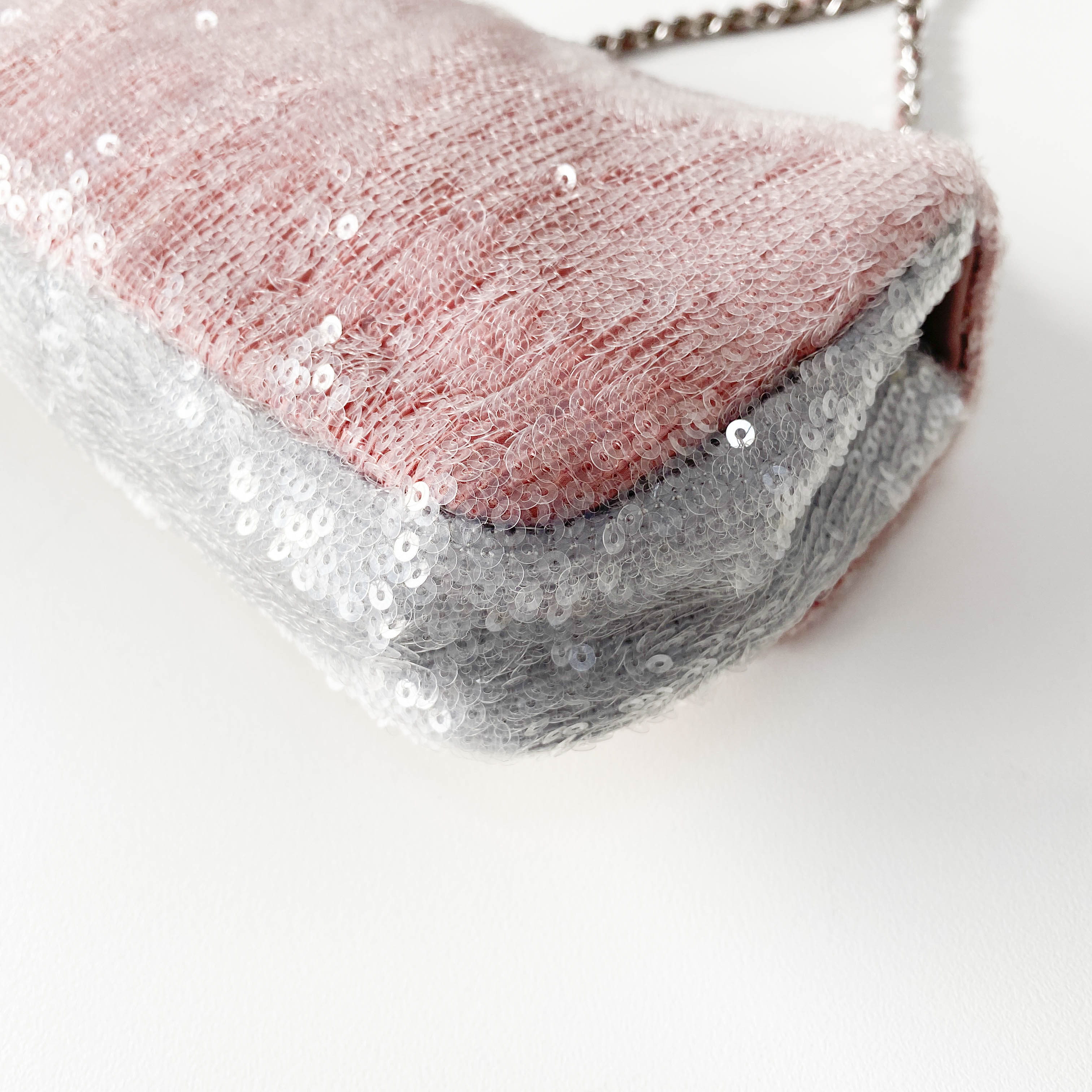 Small Waterfall Timeless Classic Sequin Bag