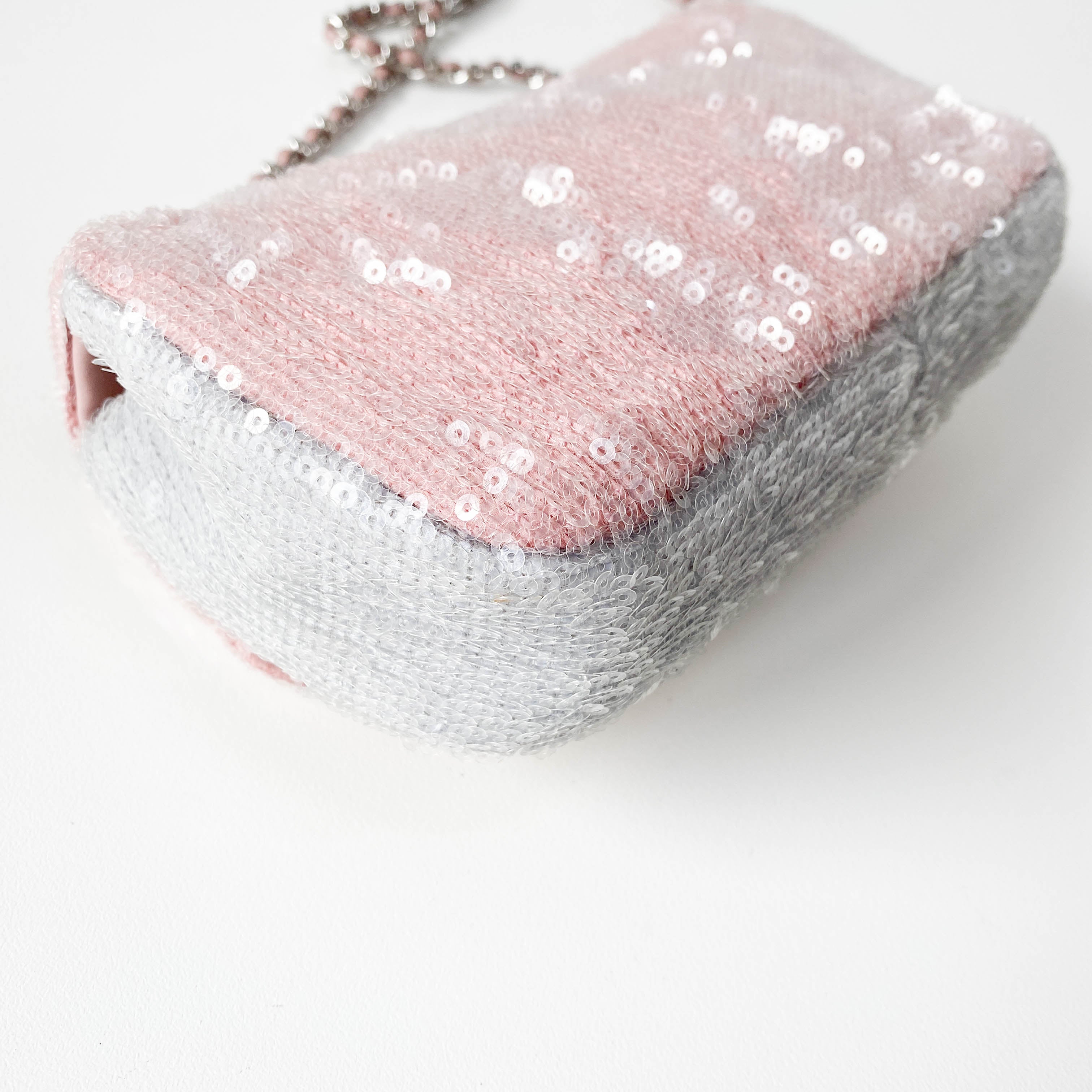 Small Waterfall Timeless Classic Sequin Bag