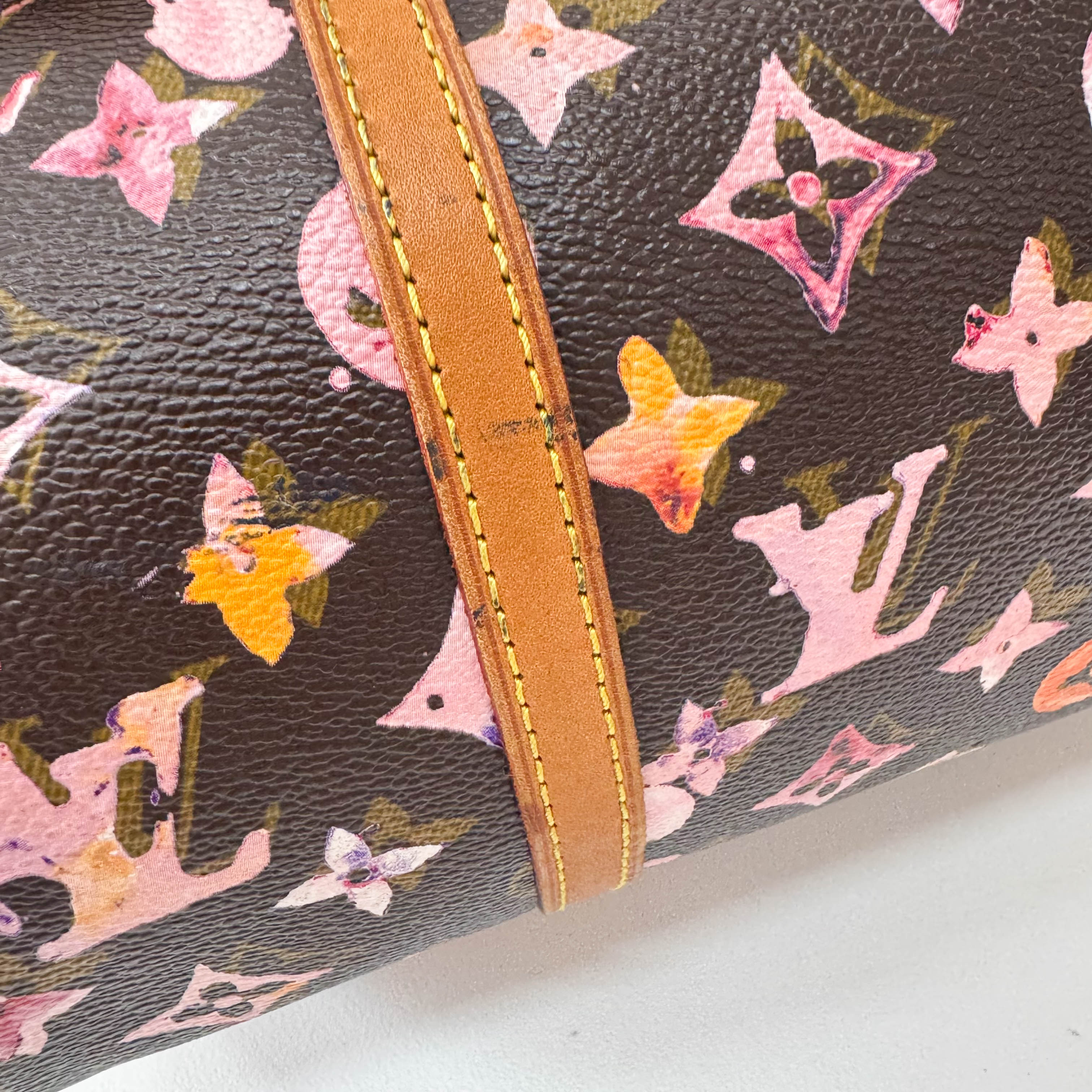 Takashi Murakami 2008 Watercolor Papillon handbag