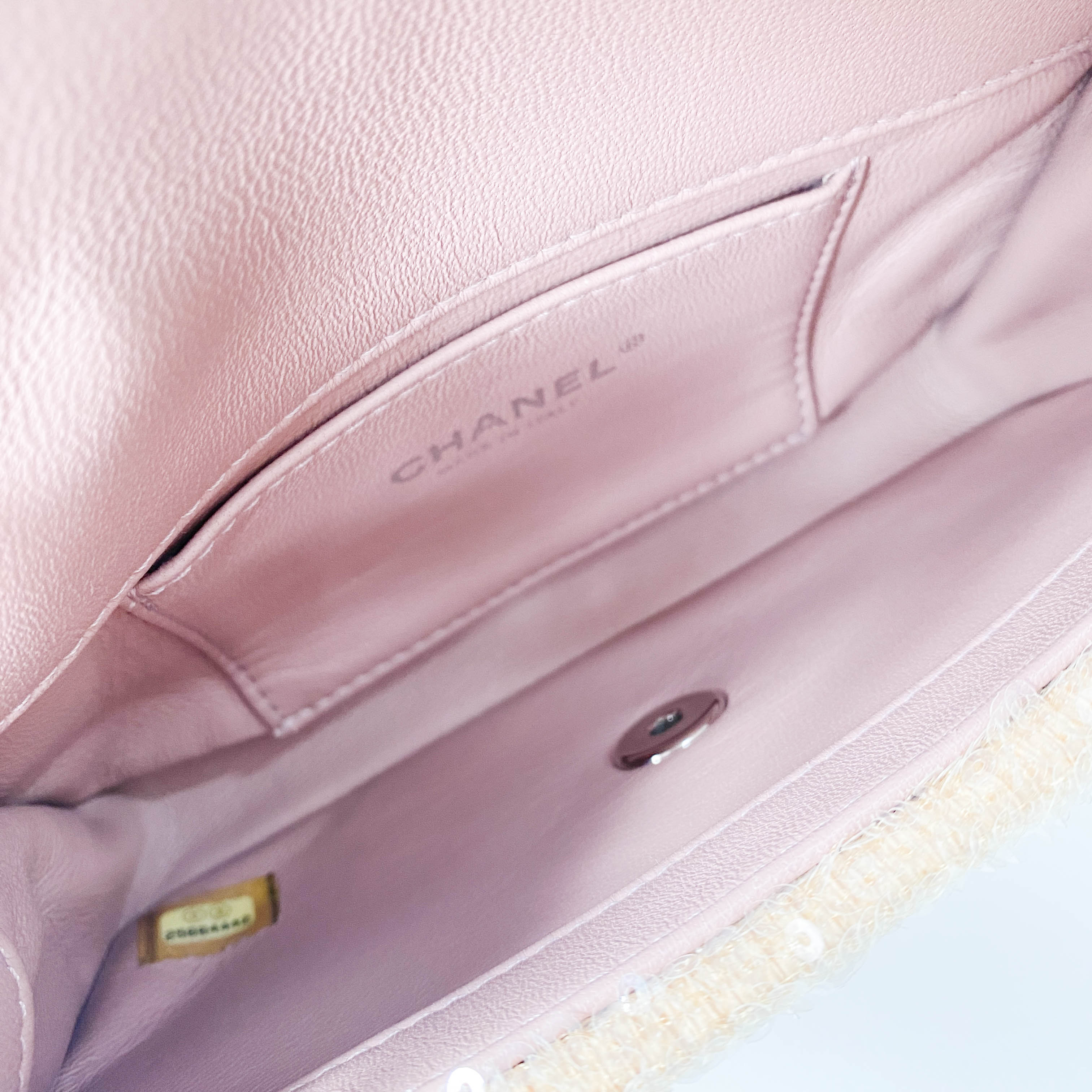 Small Waterfall Timeless Classic Sequin Bag