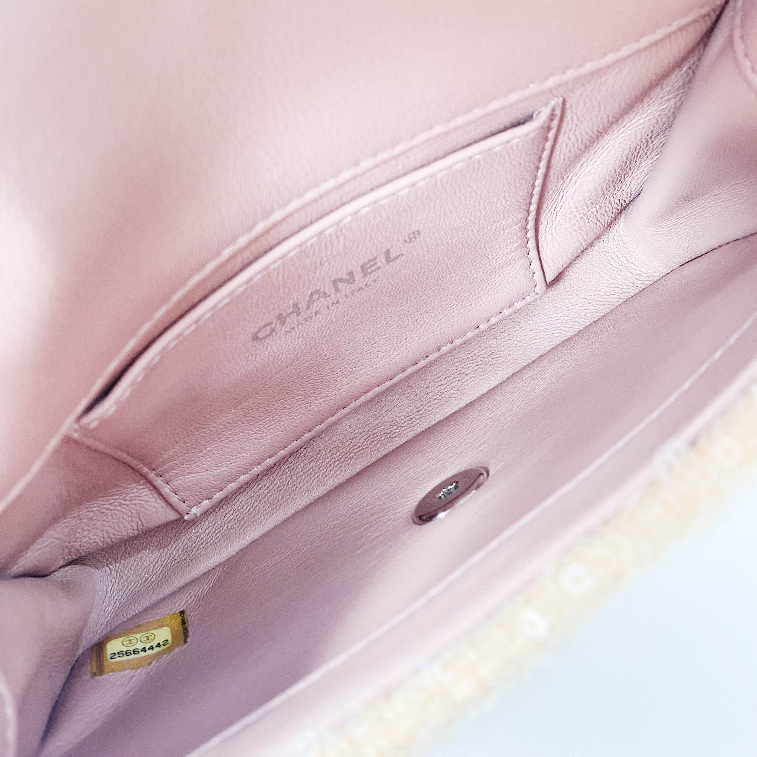 Small Waterfall Timeless Classic Sequin Bag