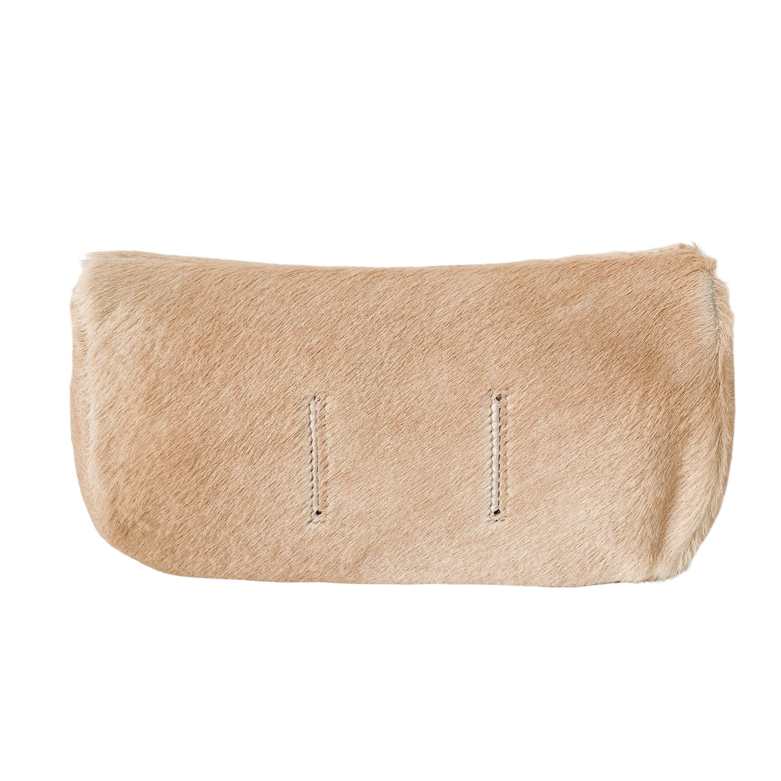 Pony Hair Beige Pouch
