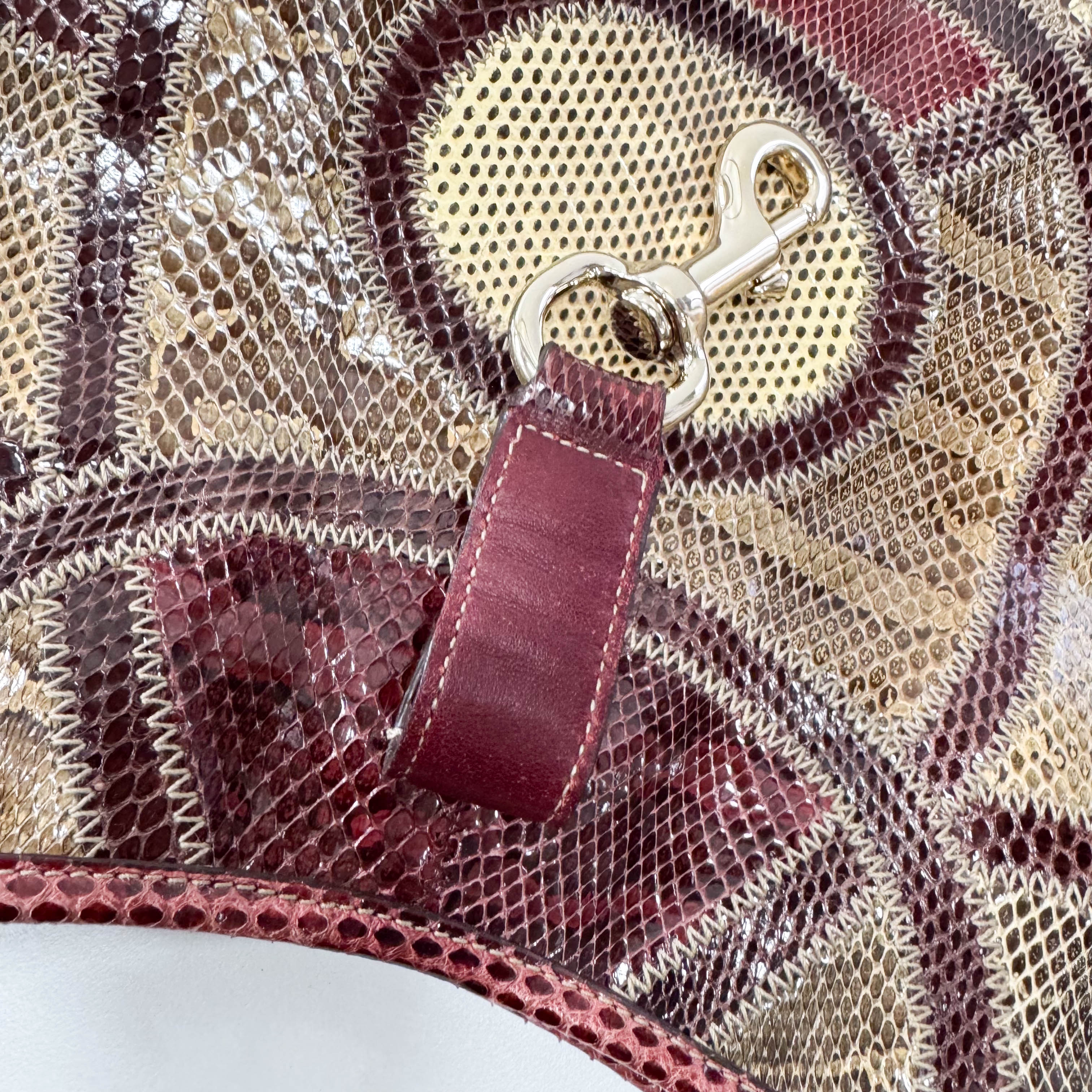 Jackie Horsebit Leather Shoulder Bag