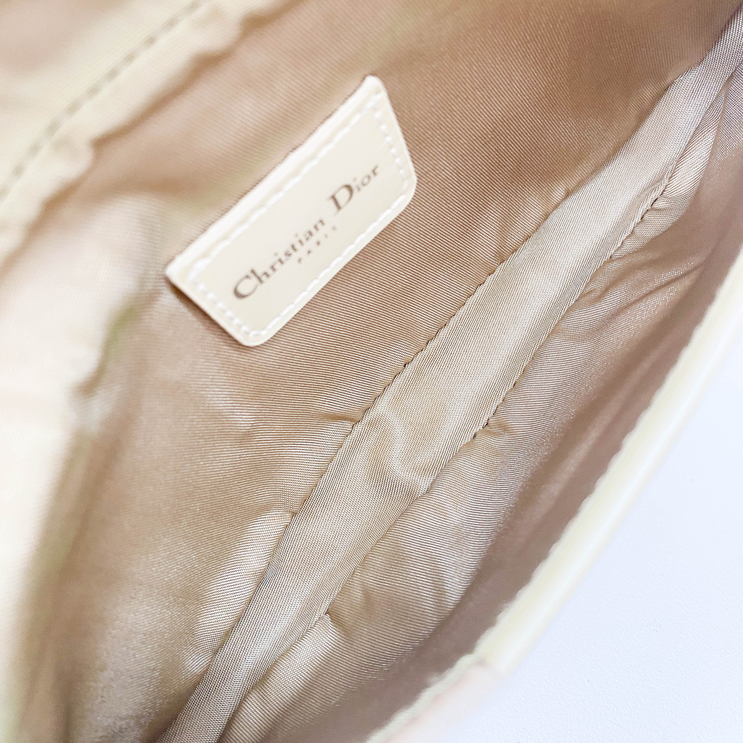 Pony Hair Beige Pouch