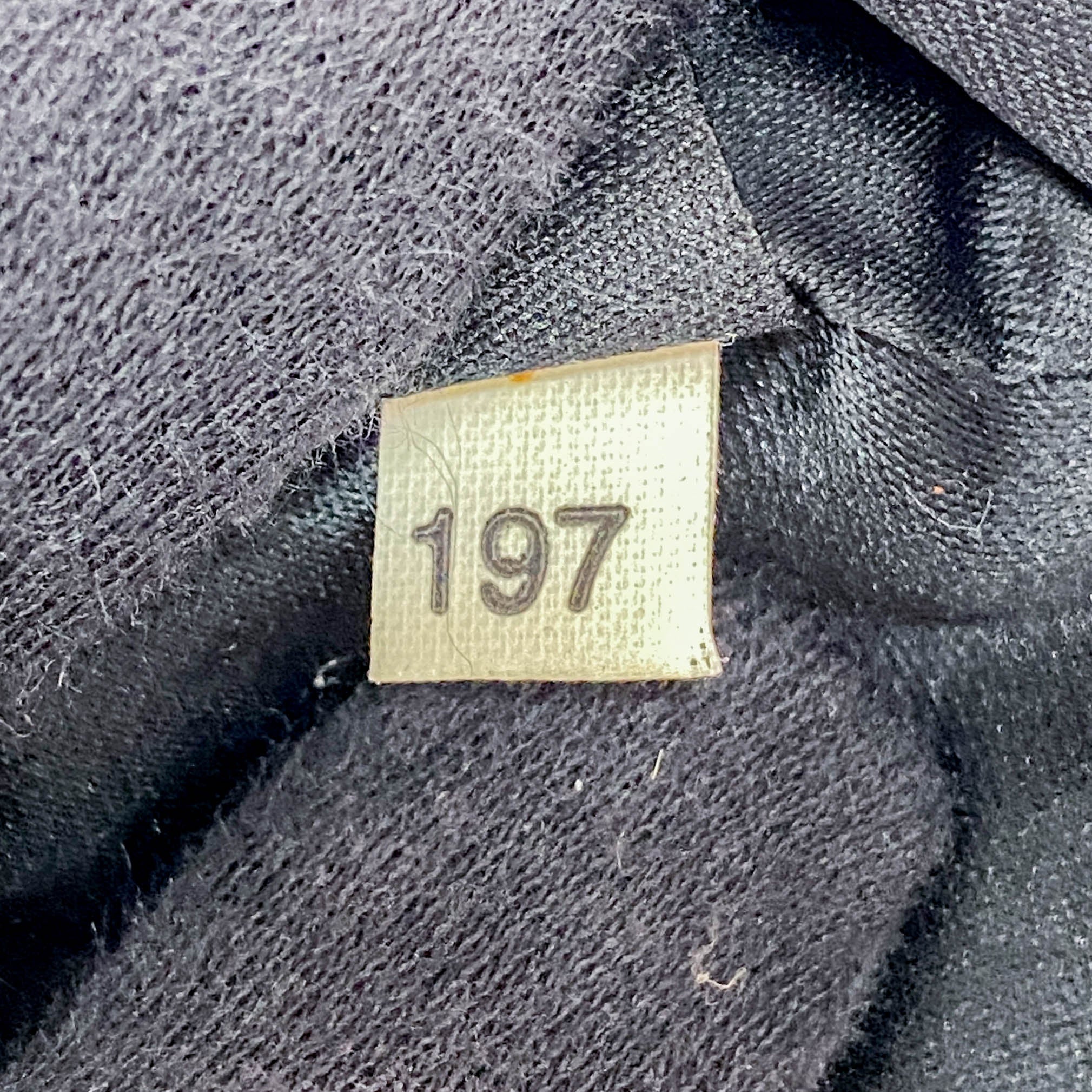 Archive Black Satin Clutch Bag