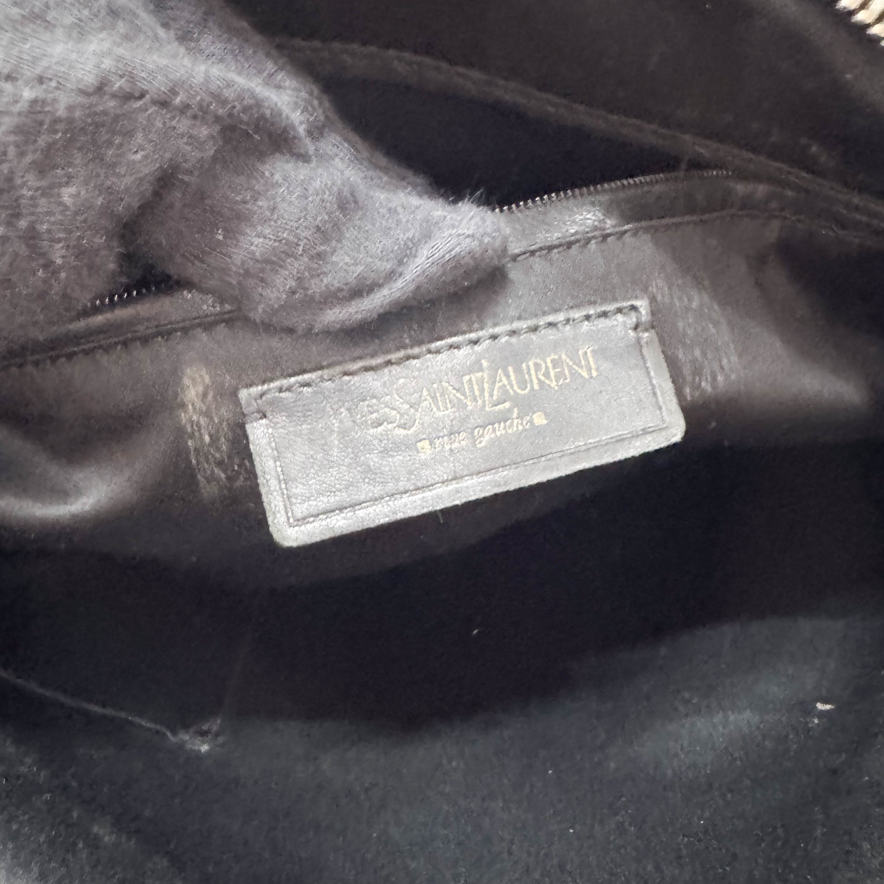 Muse Leopard Print Fur Handbag