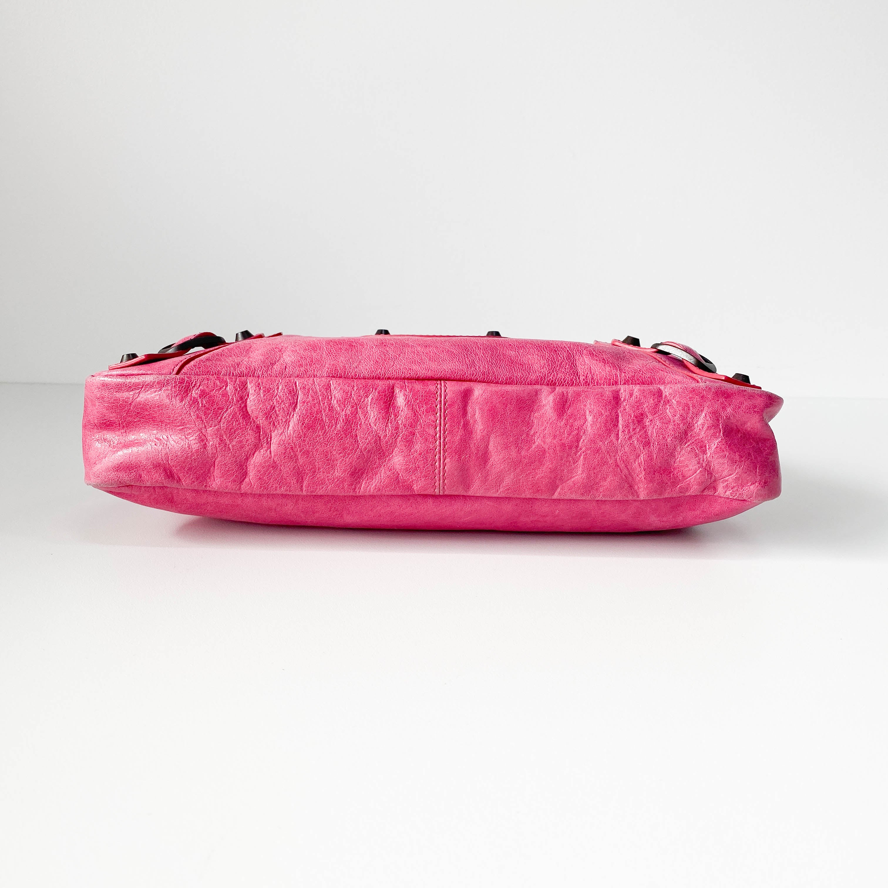 Le City Pink Leather Bag