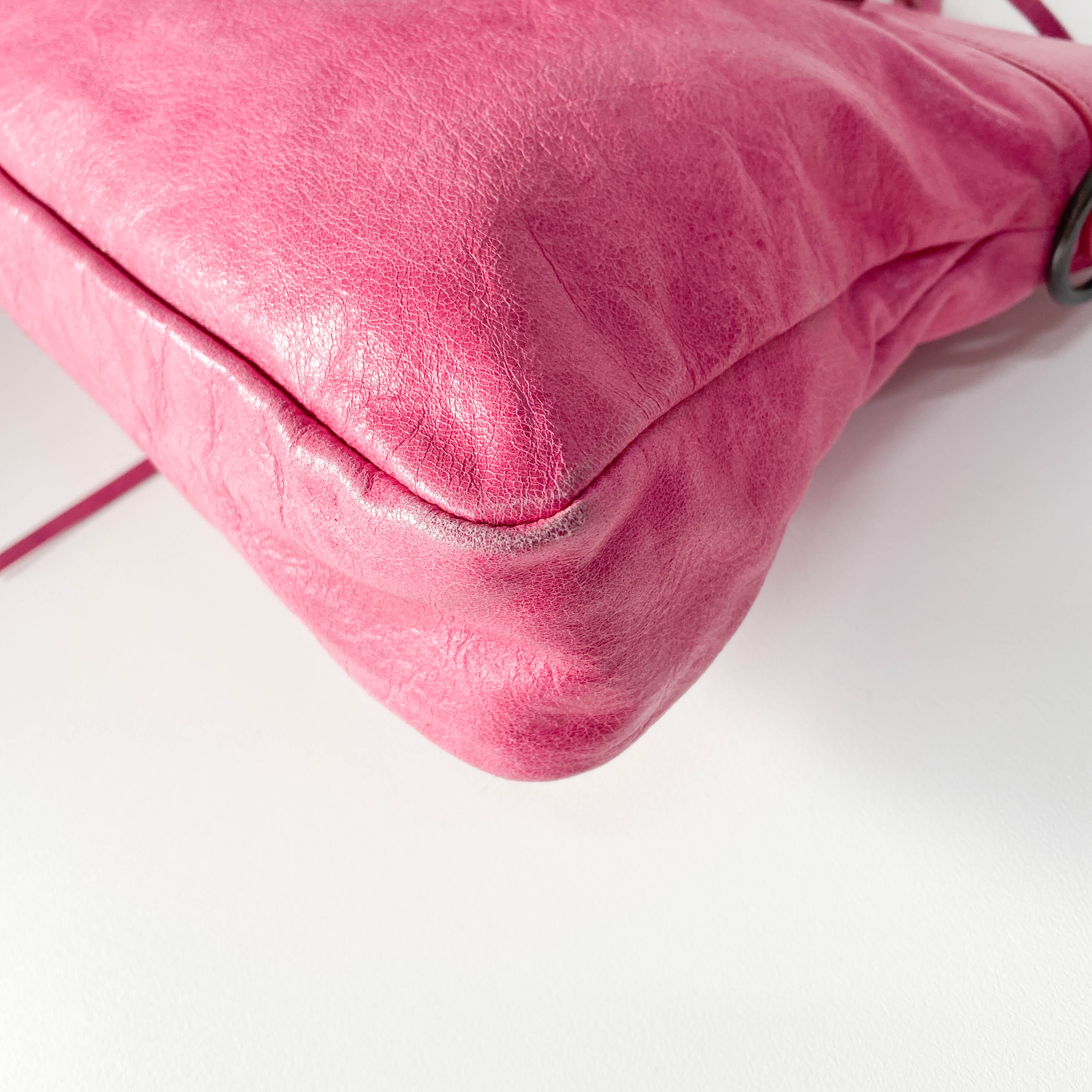 Le City Pink Leather Bag