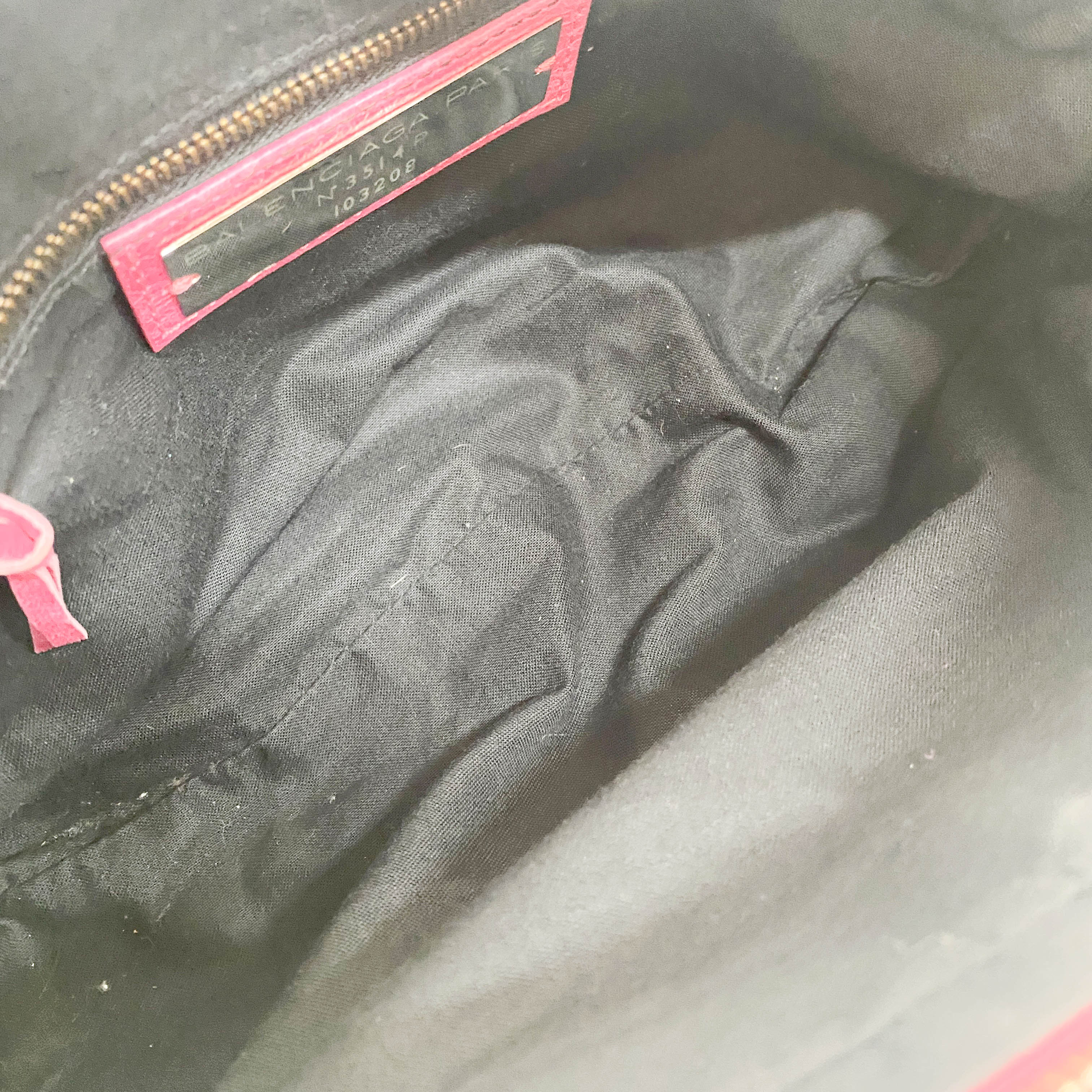 Le City Pink Leather Bag