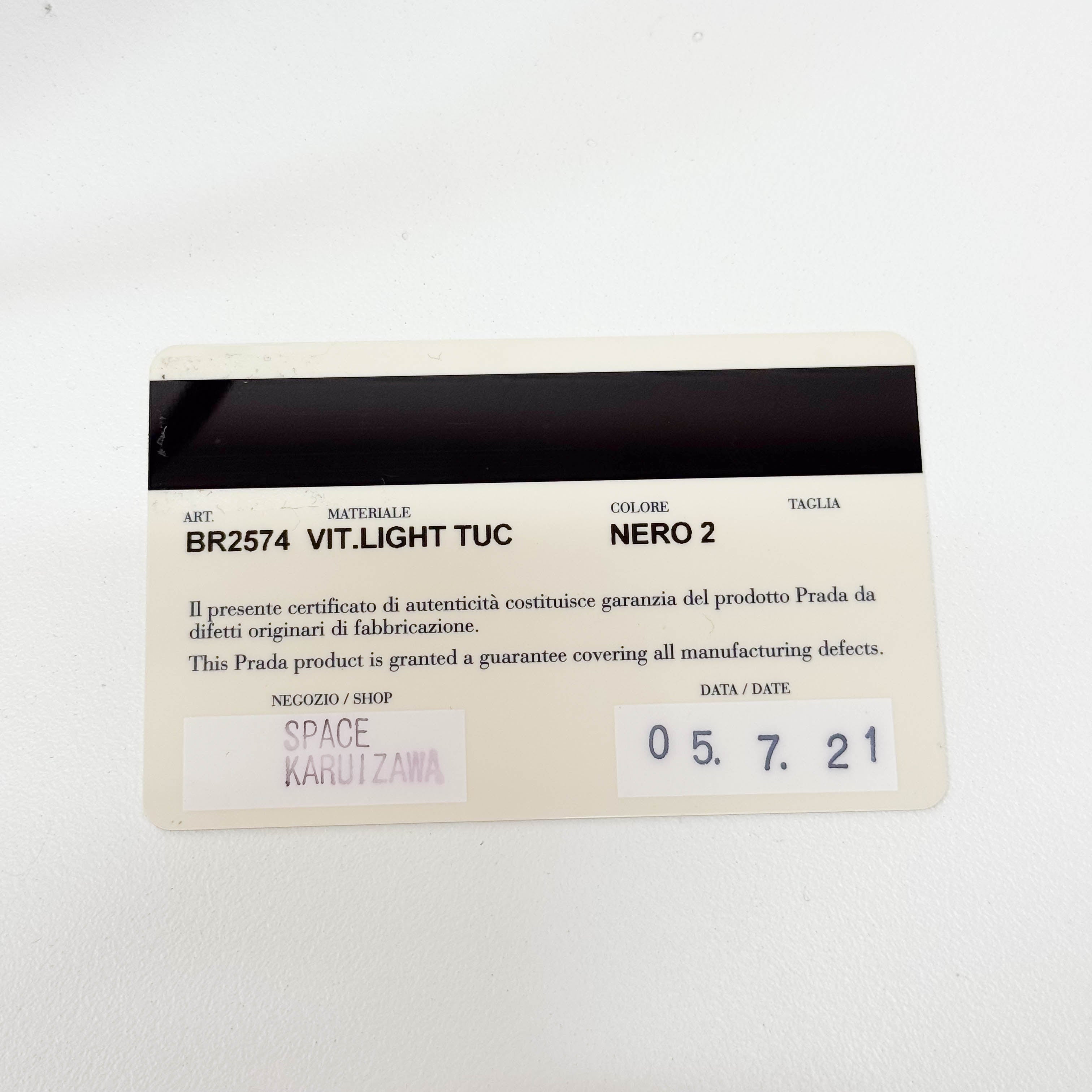 Vitello Black Calfskin Leather Shoulder Bag