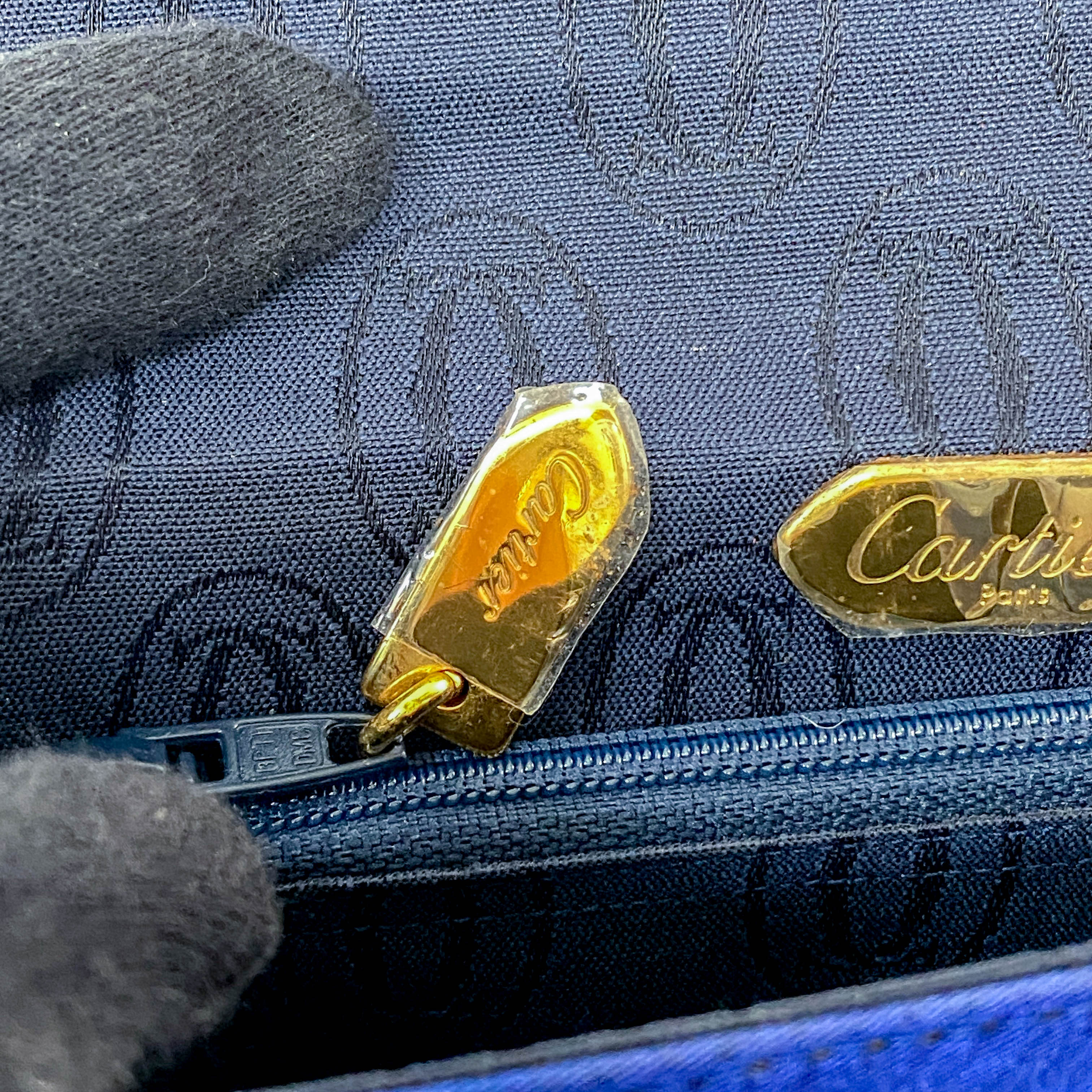 Mini Blue Floral Silk Shoulder Bag