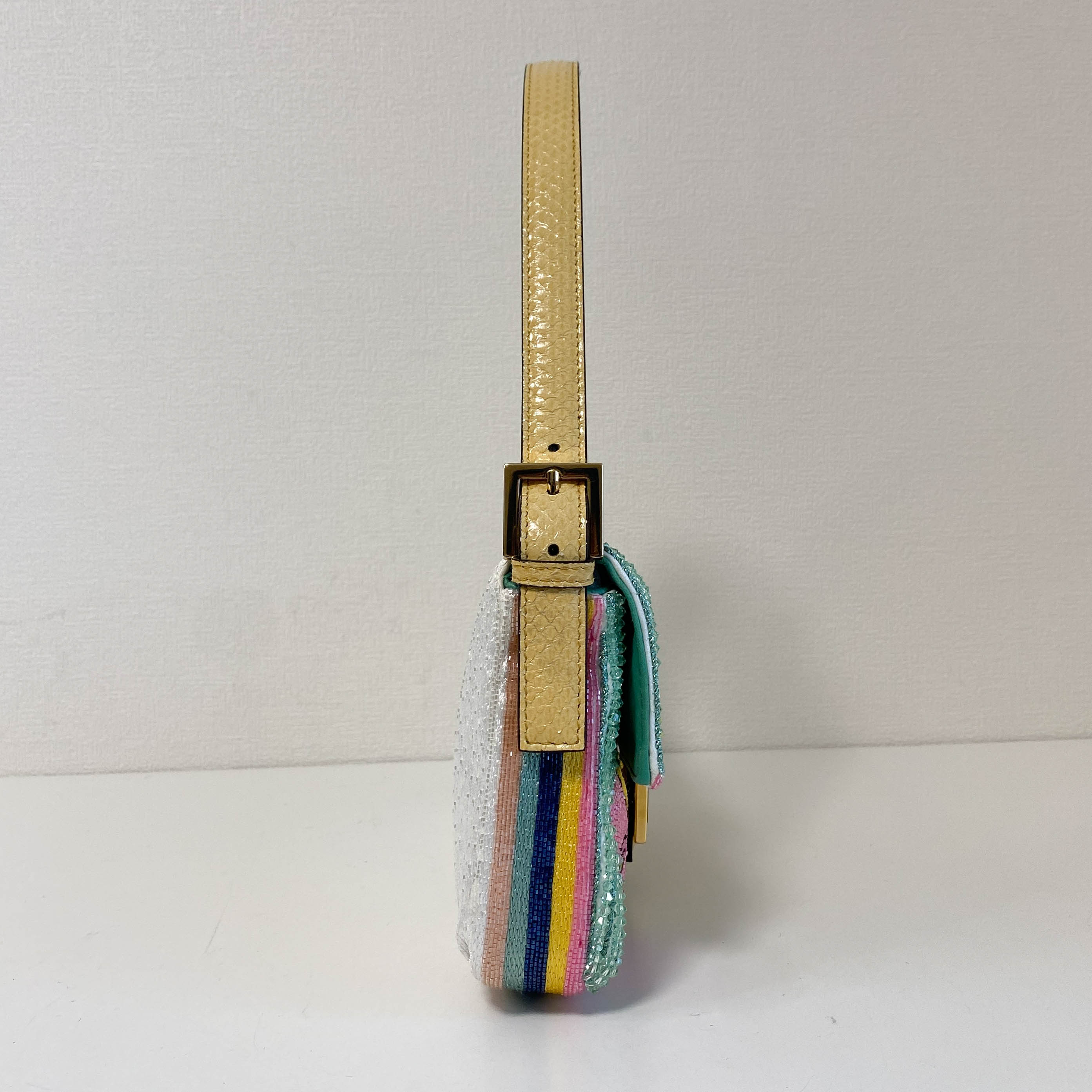 Limited Edition Baguette Antonio Lopez Embroidery Beads Shoulder Bag