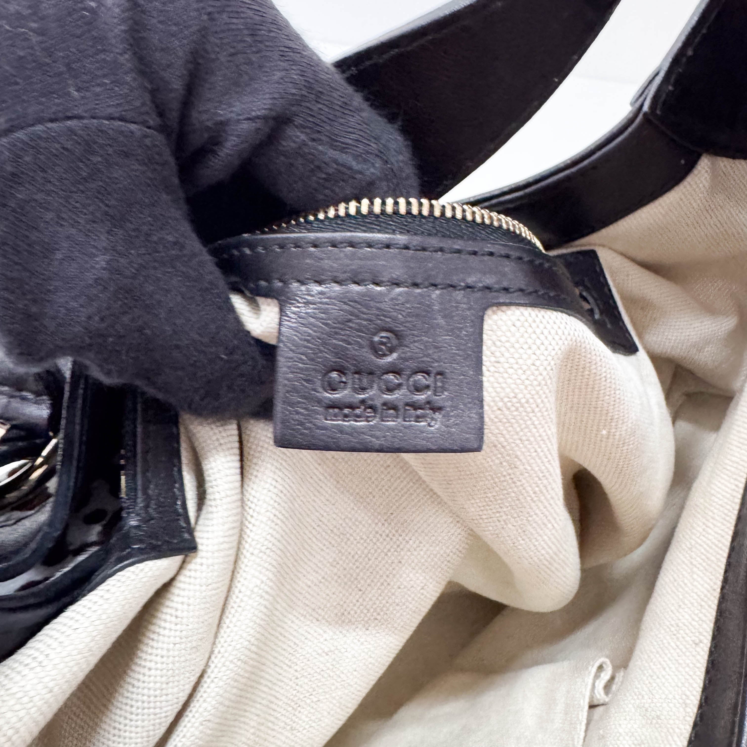 Jackie 1961 Blue Leopard Bony Hair Shoulder Bag