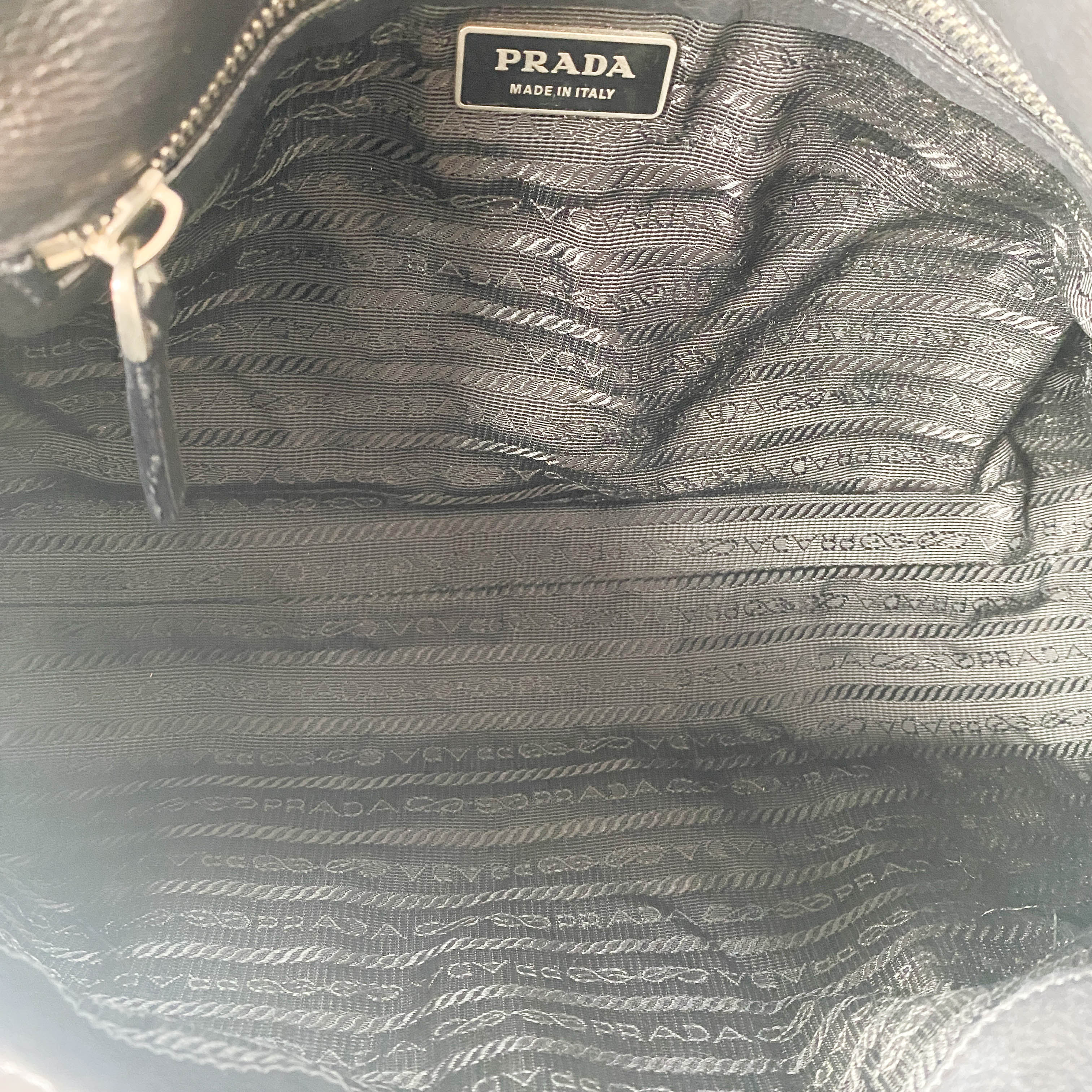 Black Leather with Silver Studs Bag