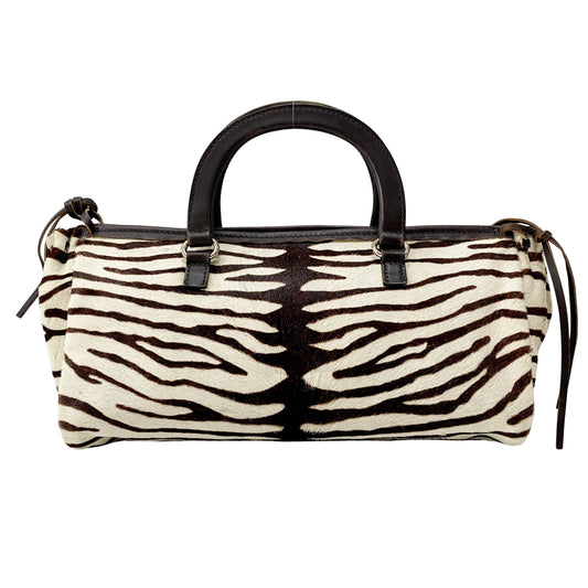 Neutral Pony Hair Handbag