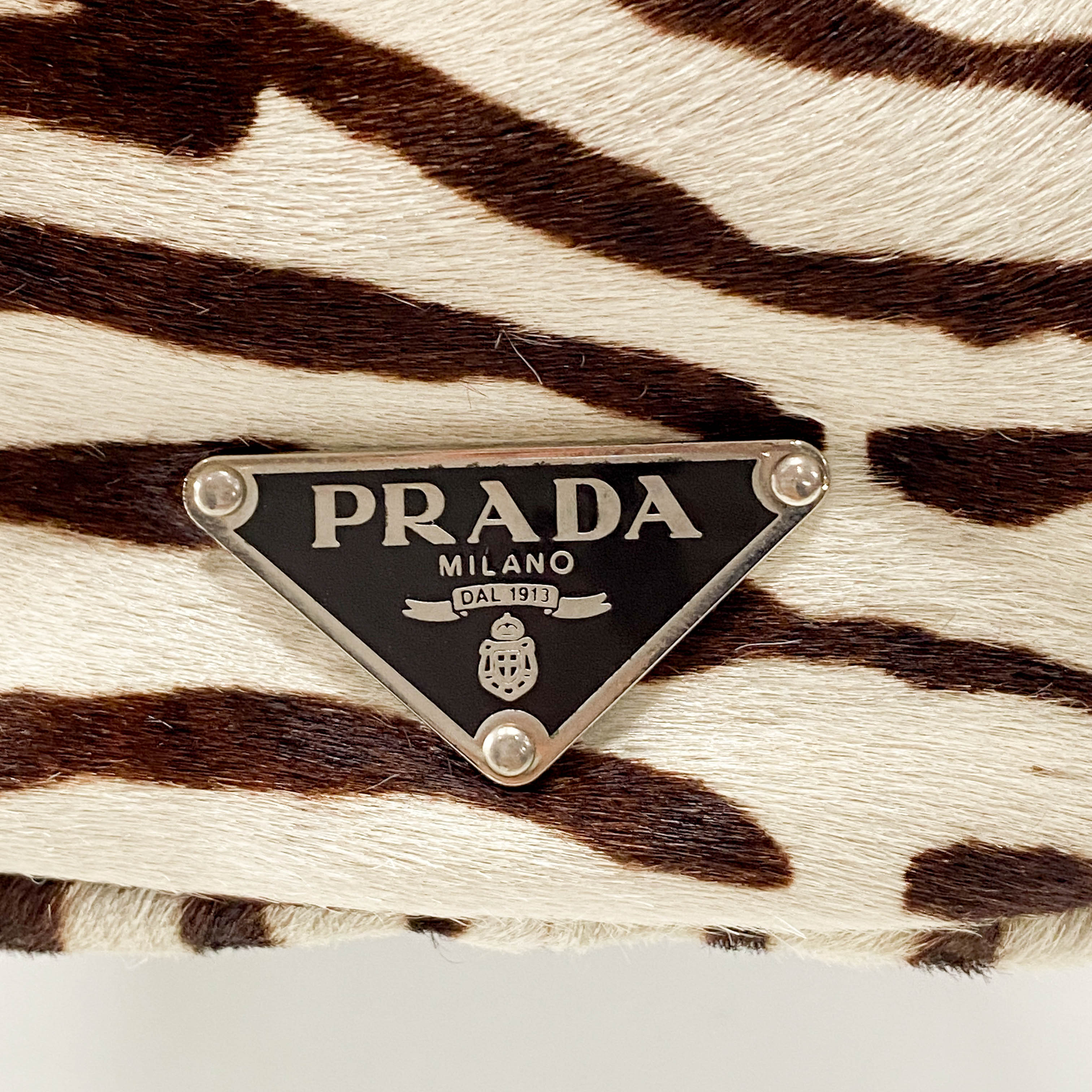 Neutral Pony Hair Handbag