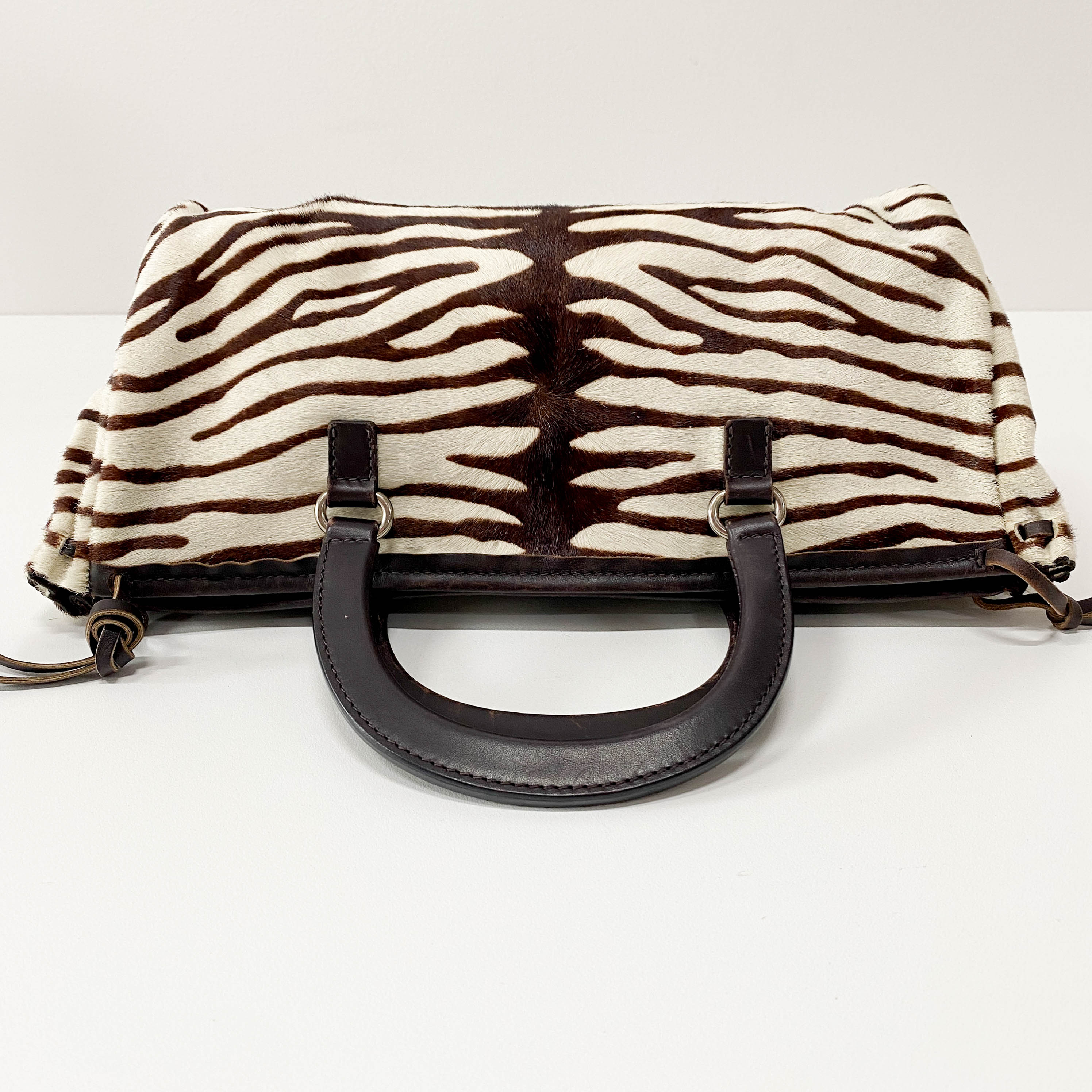 Neutral Pony Hair Handbag