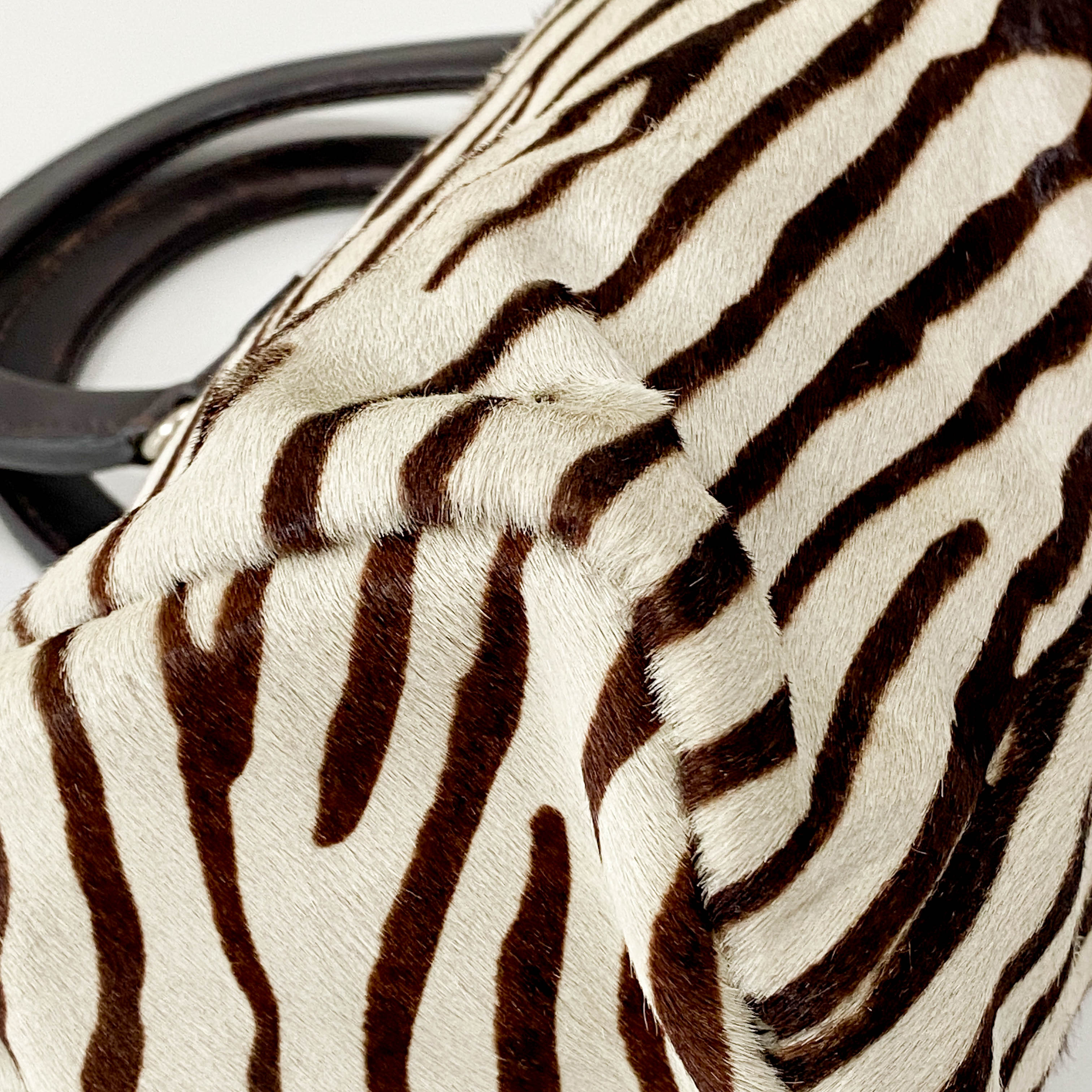 Neutral Pony Hair Handbag