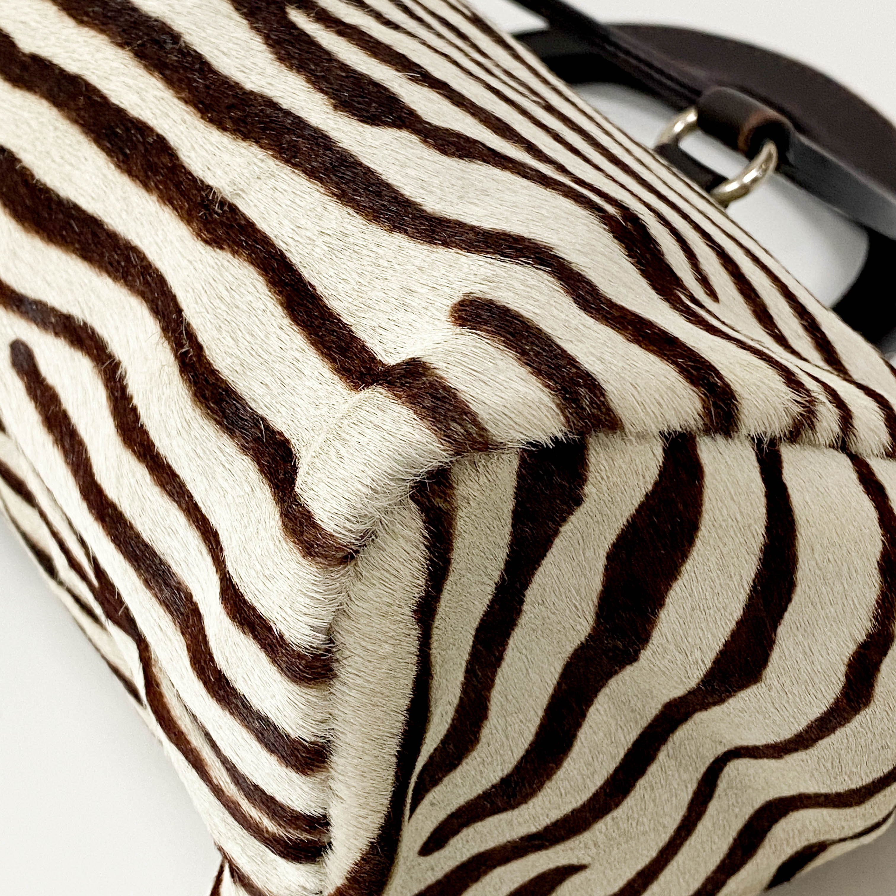 Neutral Pony Hair Handbag