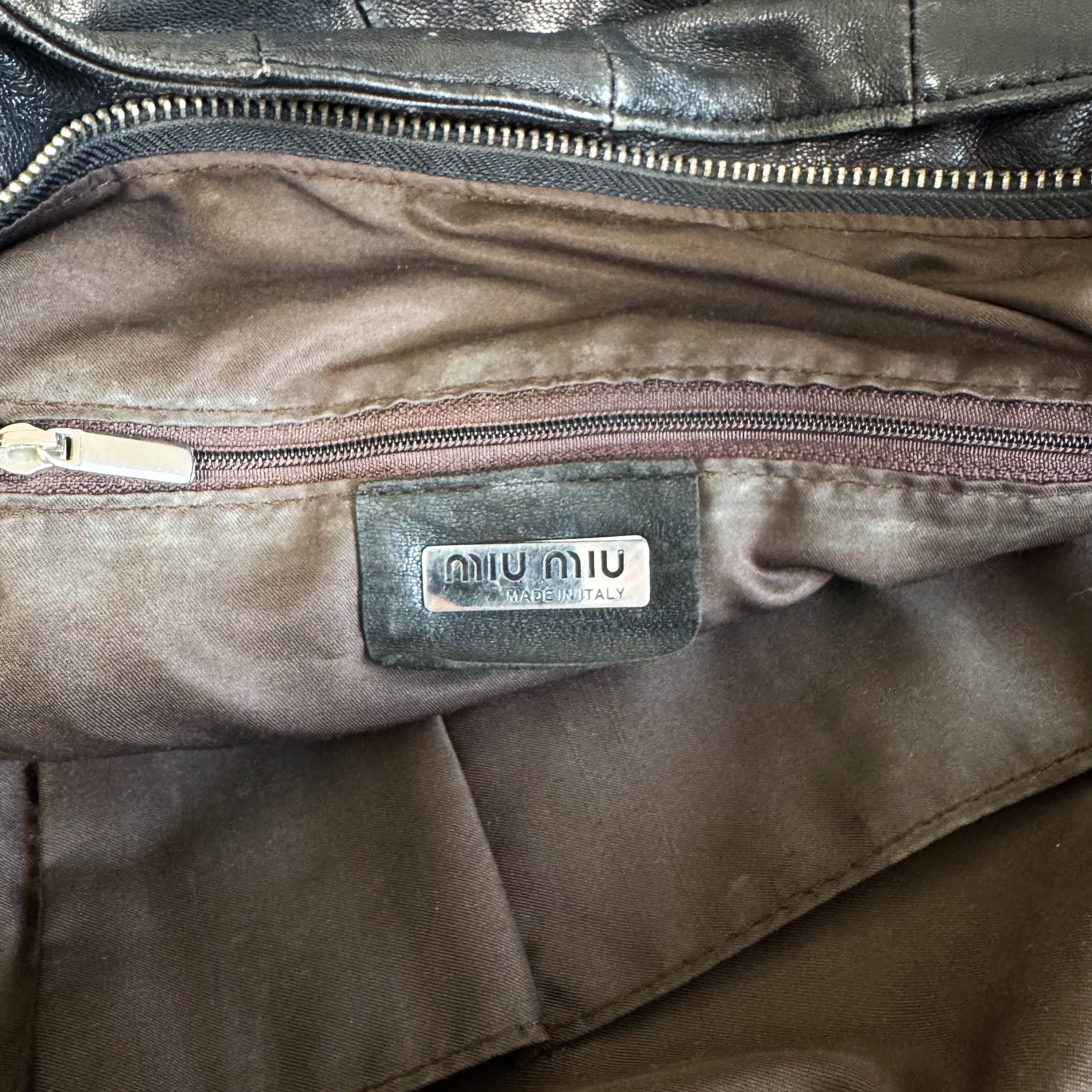 Archive Black Leather Totes