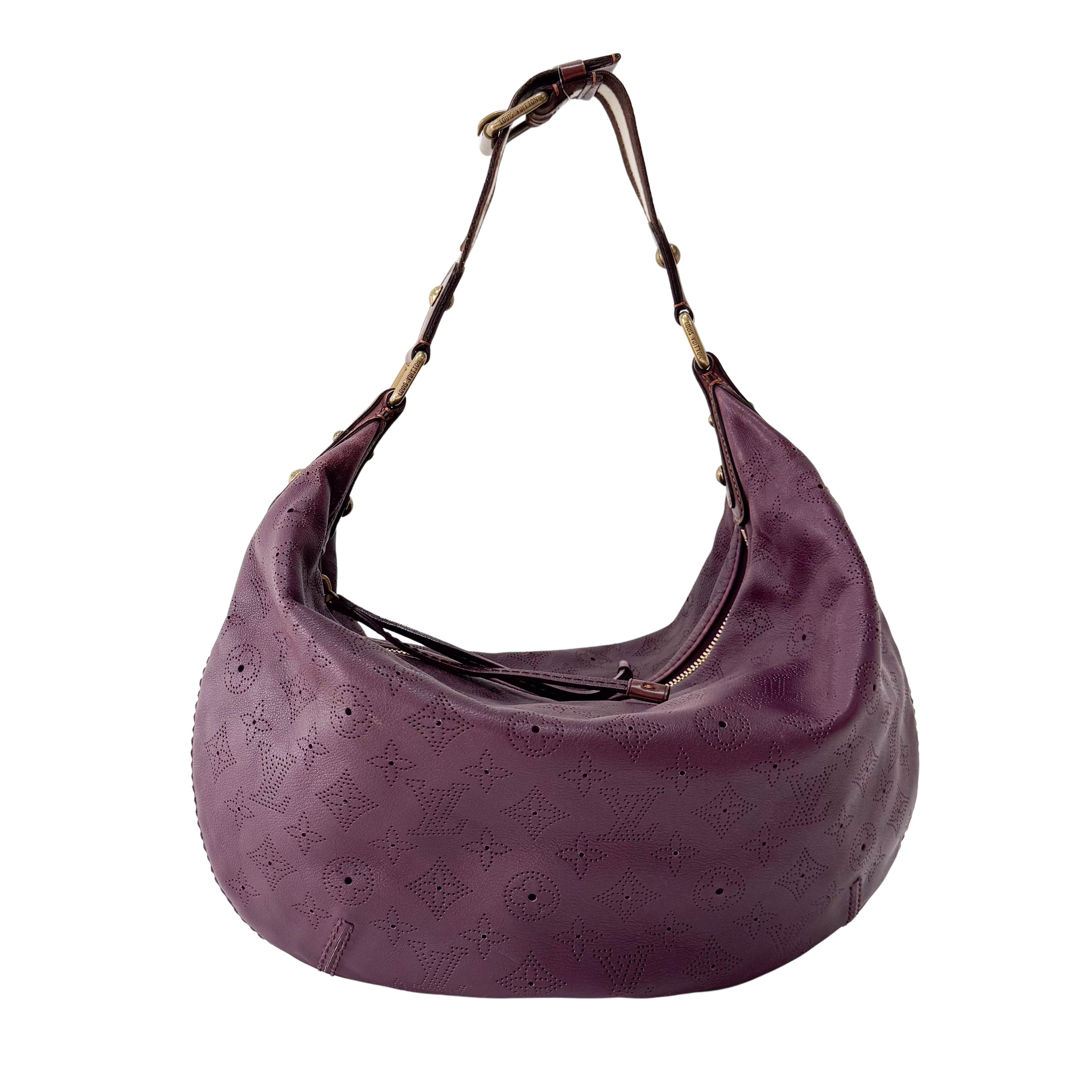 Purple Monogram Leather Limited Edition Onatah Bag