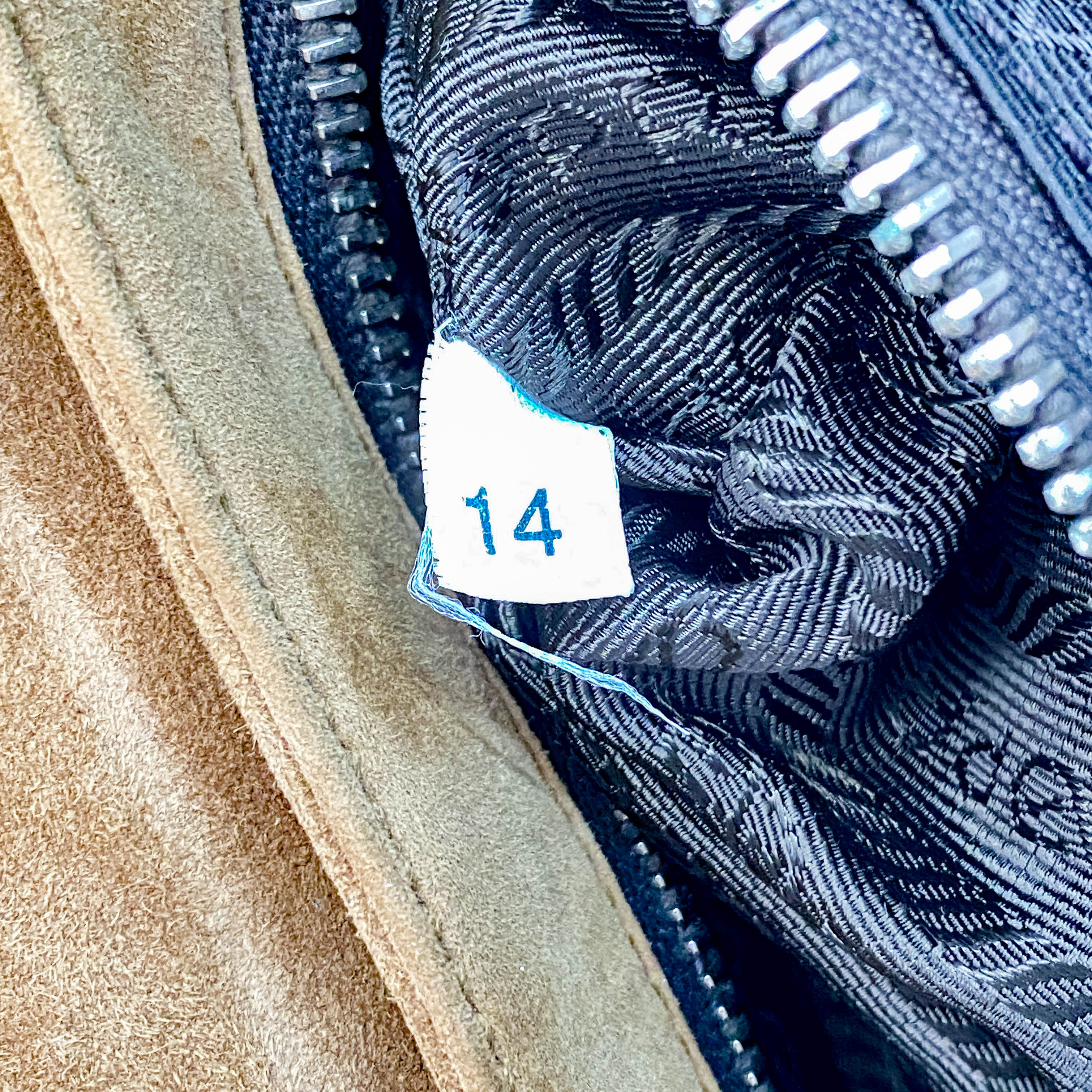 Brown Suede Shoulder Bag